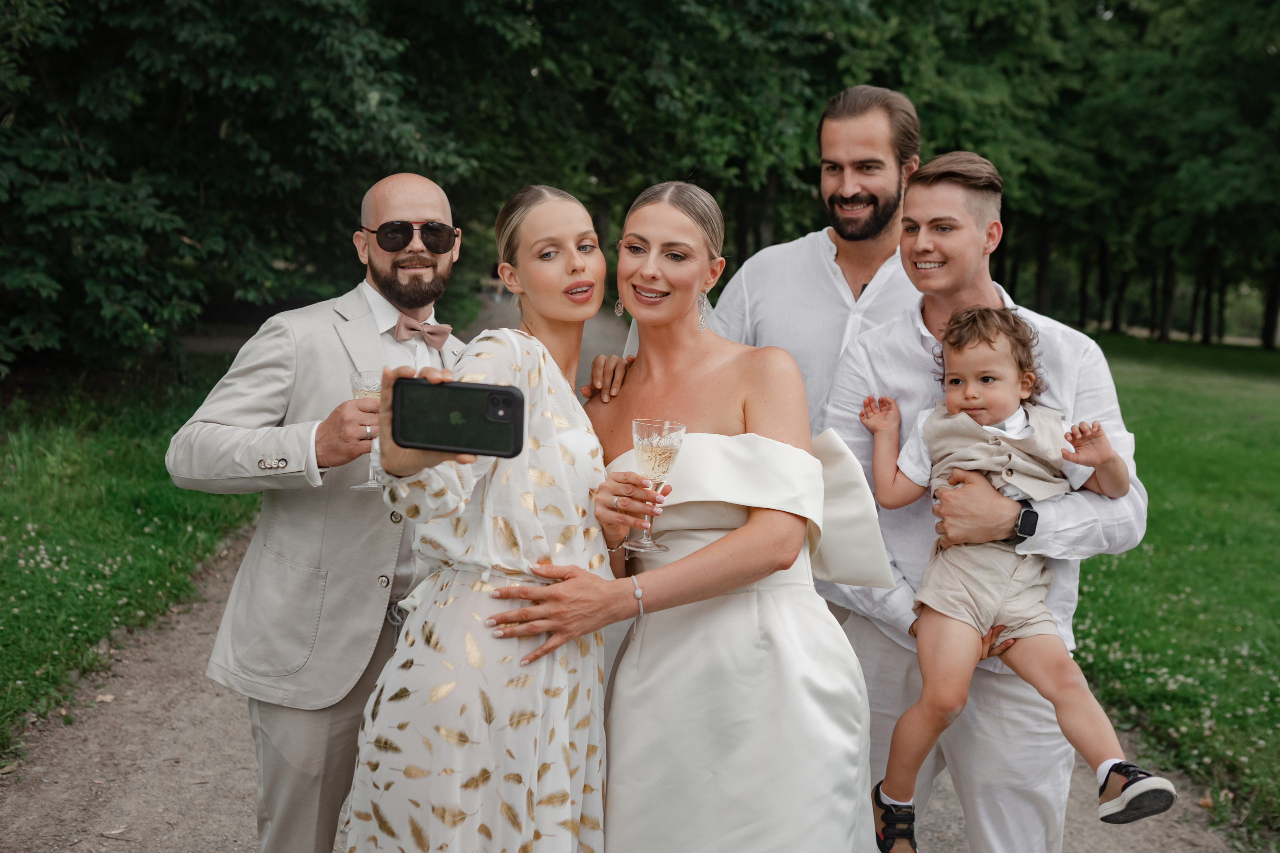 Свадьба в садах Херренхойзера. Фотограф из Ганновера Анна Хорст