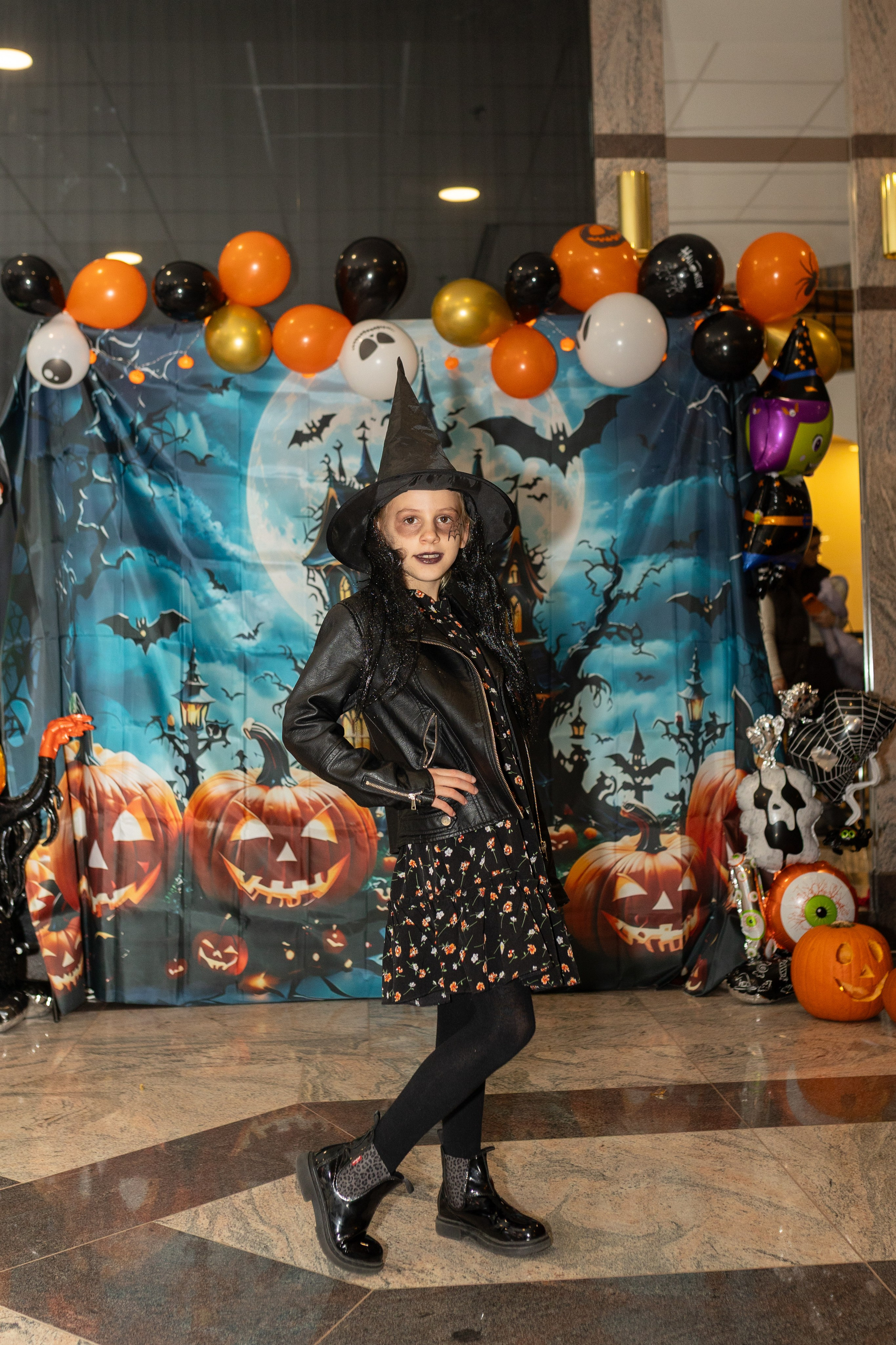 Leo dance studio Helloween 2025. Семейный и детский фотограф в Варшаве Мила Бобровская