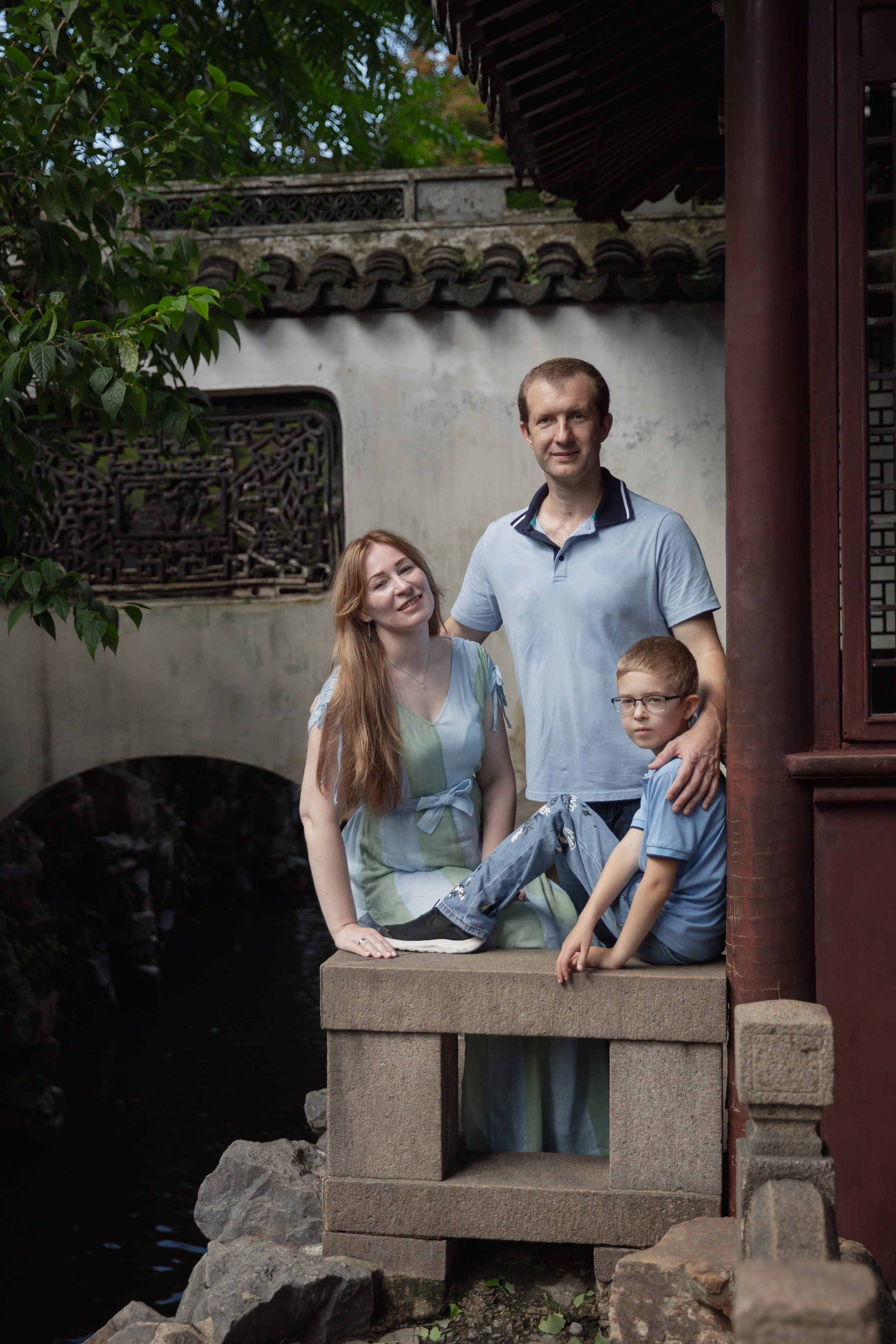 Family photo shoots. Photographer in Shanghai — Lola Pidluskaya