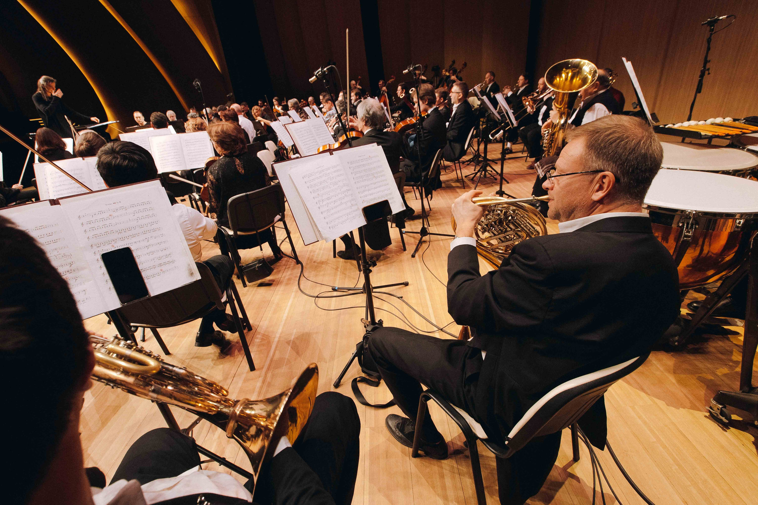 The Tchaikovsky Academic Grand Symphony Orchestra in Baku. Wedding&Event photographer Ismail Rzayev in Baku