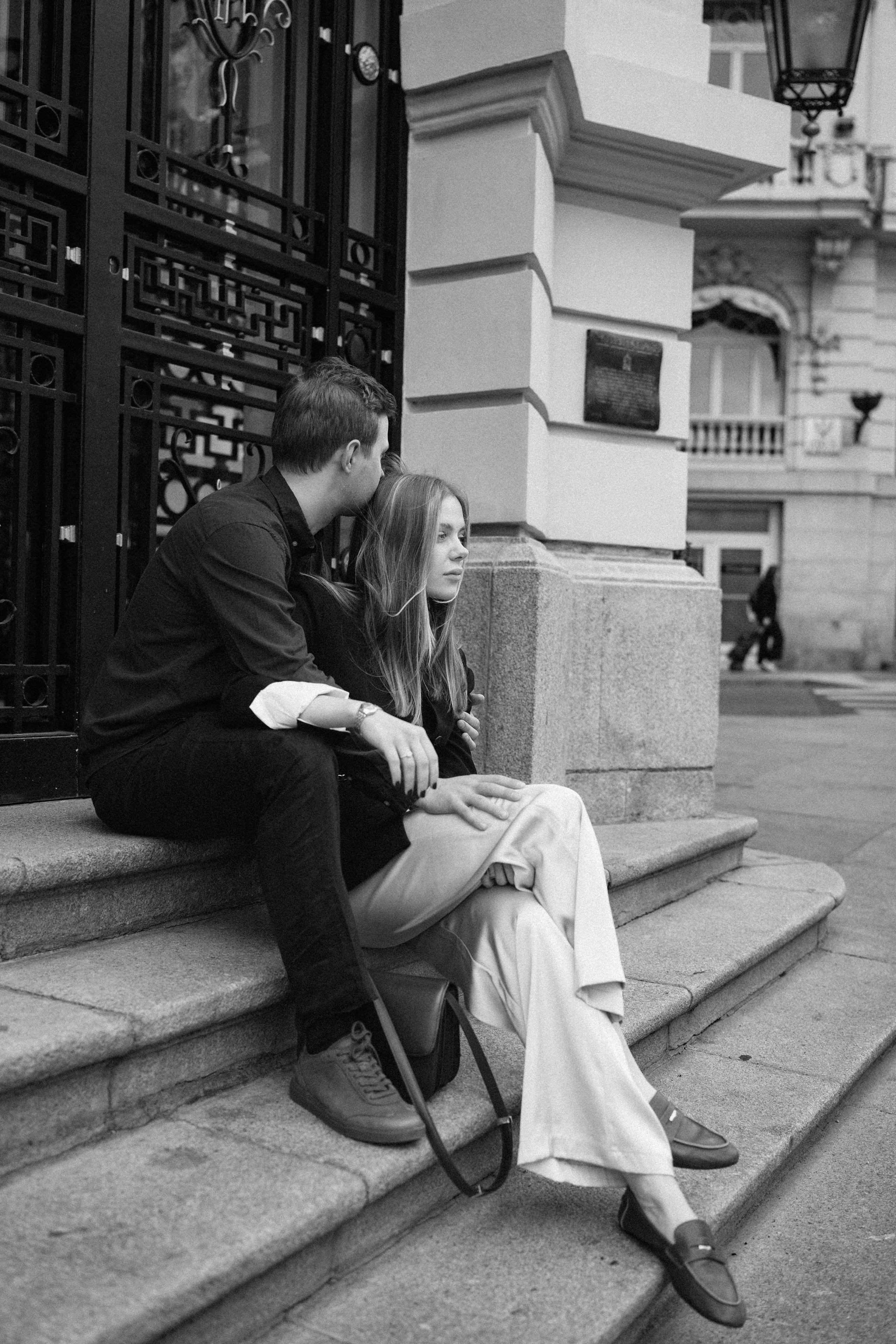 Marriage Proposal in Madrid historic Center. Photographer in Madrid, Spain. Alyona Belyaninova