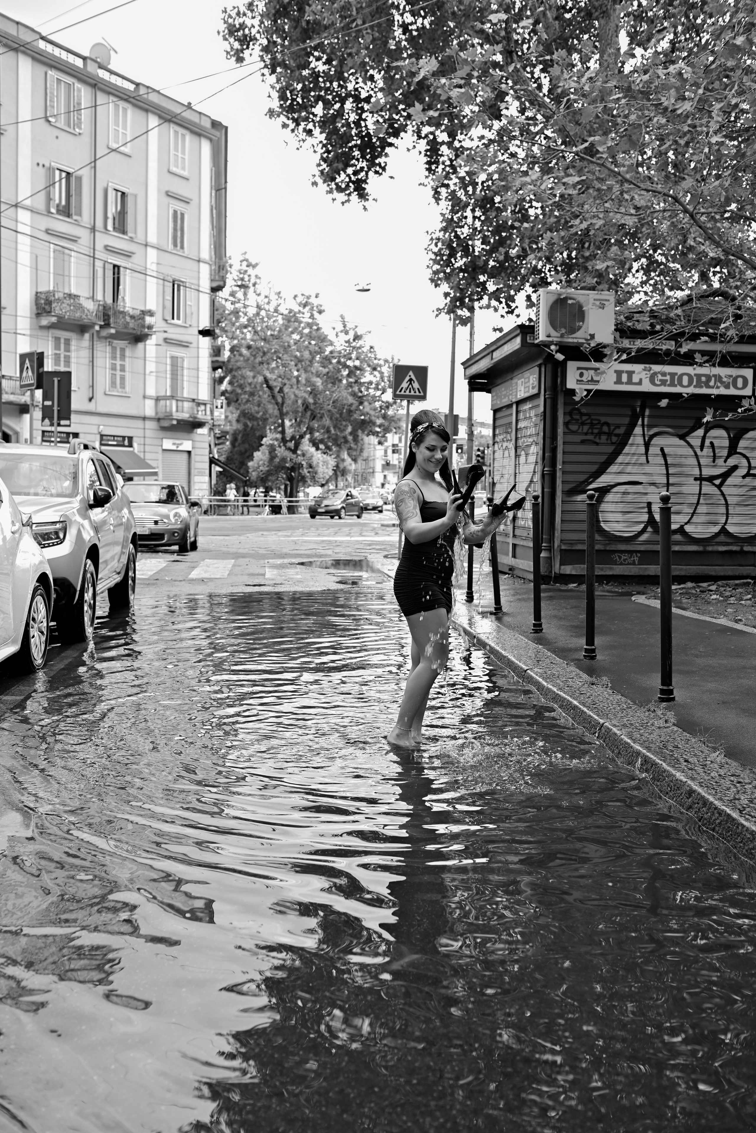 Scatti per far andare l’acqua di traverso all’ex