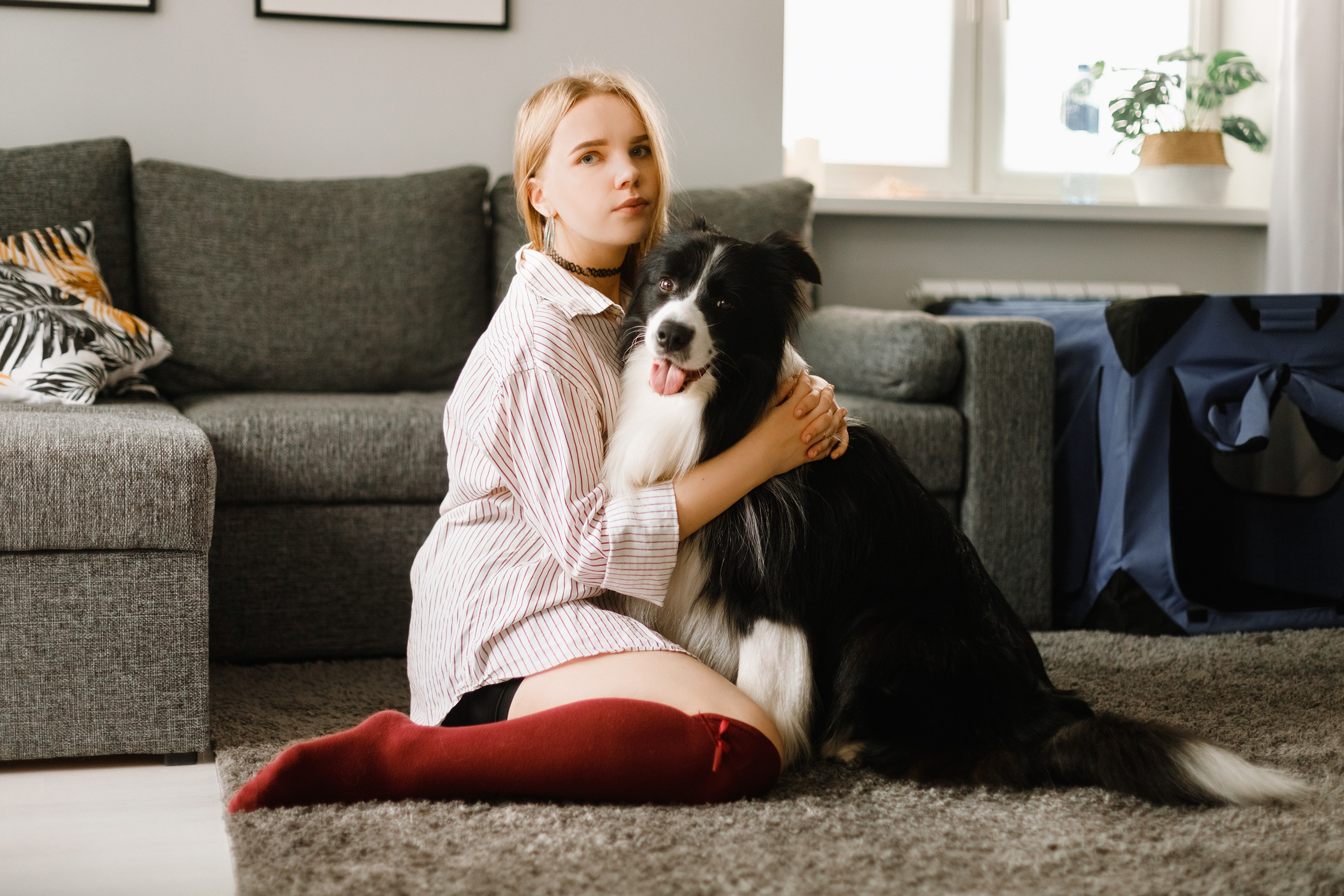 Evgenia & Richard. Kaja | fotograf we Wrocławiu | ludzie i psy