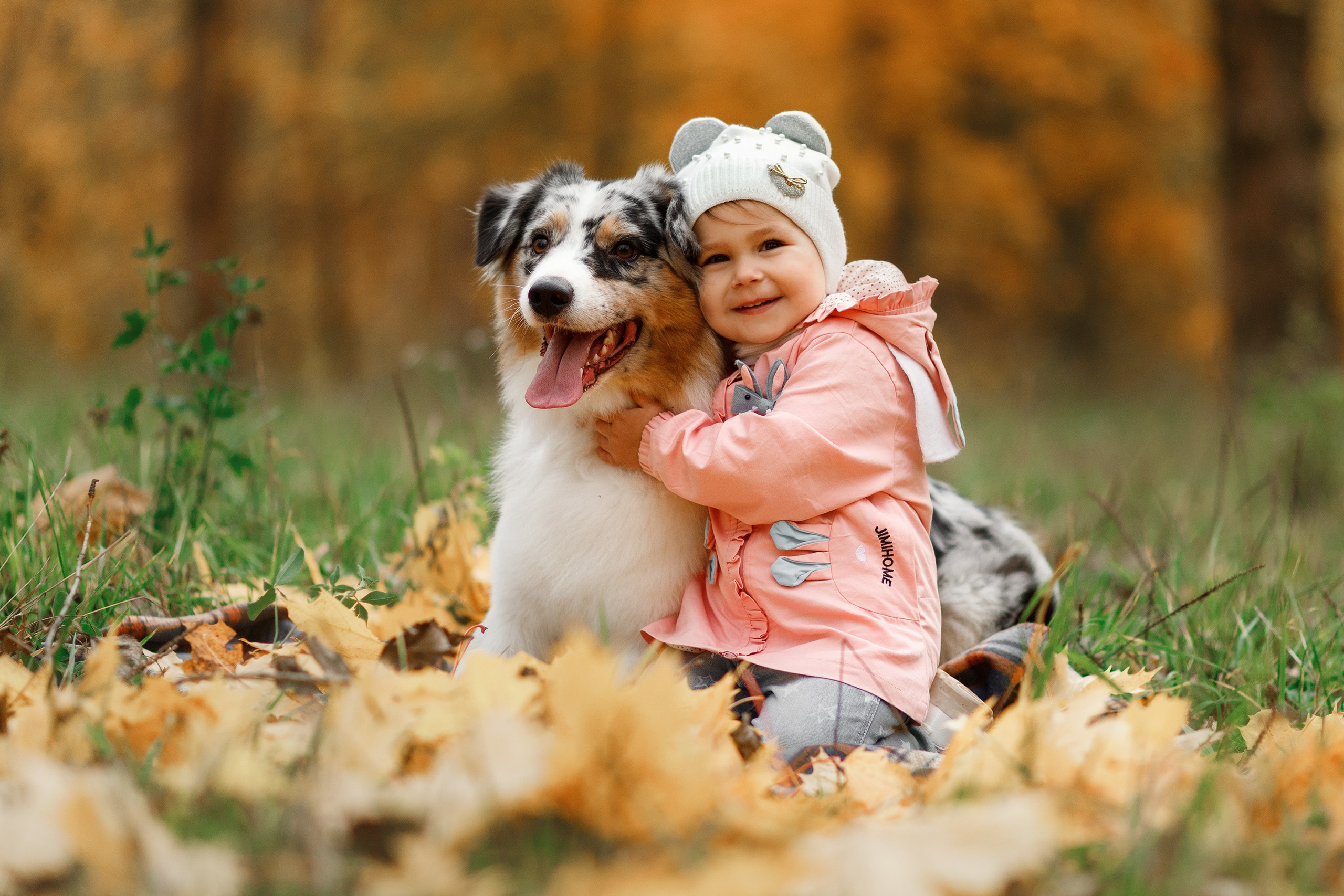 Autumn photo day for dog handler. Kaja | fotograf we Wrocławiu | ludzie i psy