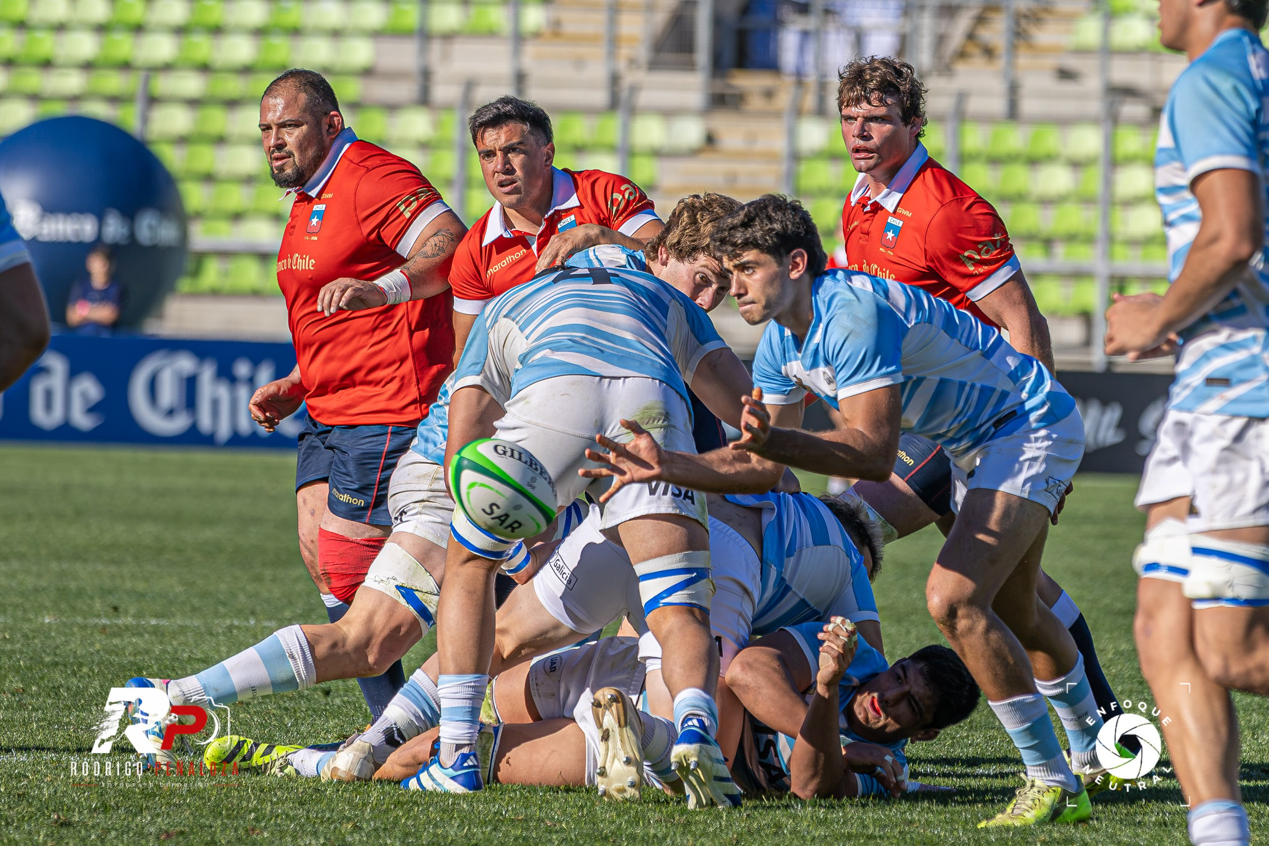 RUGBY: CHILE XV VS ARGENTINA XV AMERICAS RUGBY. Fotógrafo Deportivo Rodrigo Peñaloza Otarola
