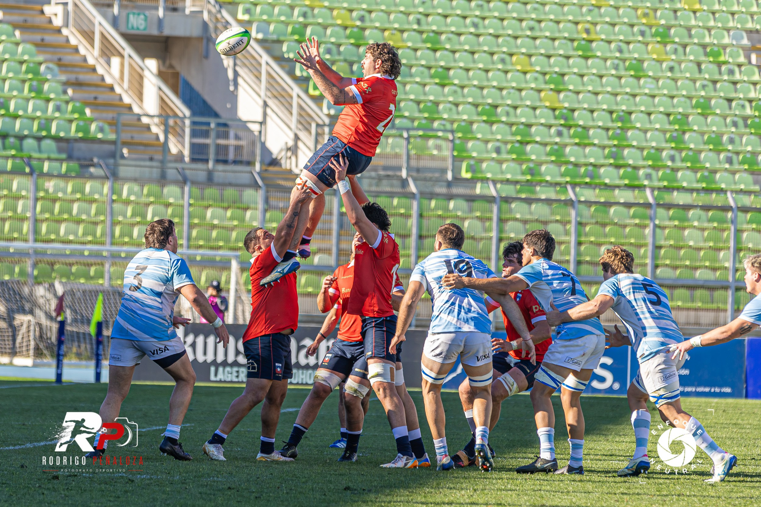 RUGBY: CHILE XV VS ARGENTINA XV AMERICAS RUGBY. Fotógrafo Deportivo Rodrigo Peñaloza Otarola