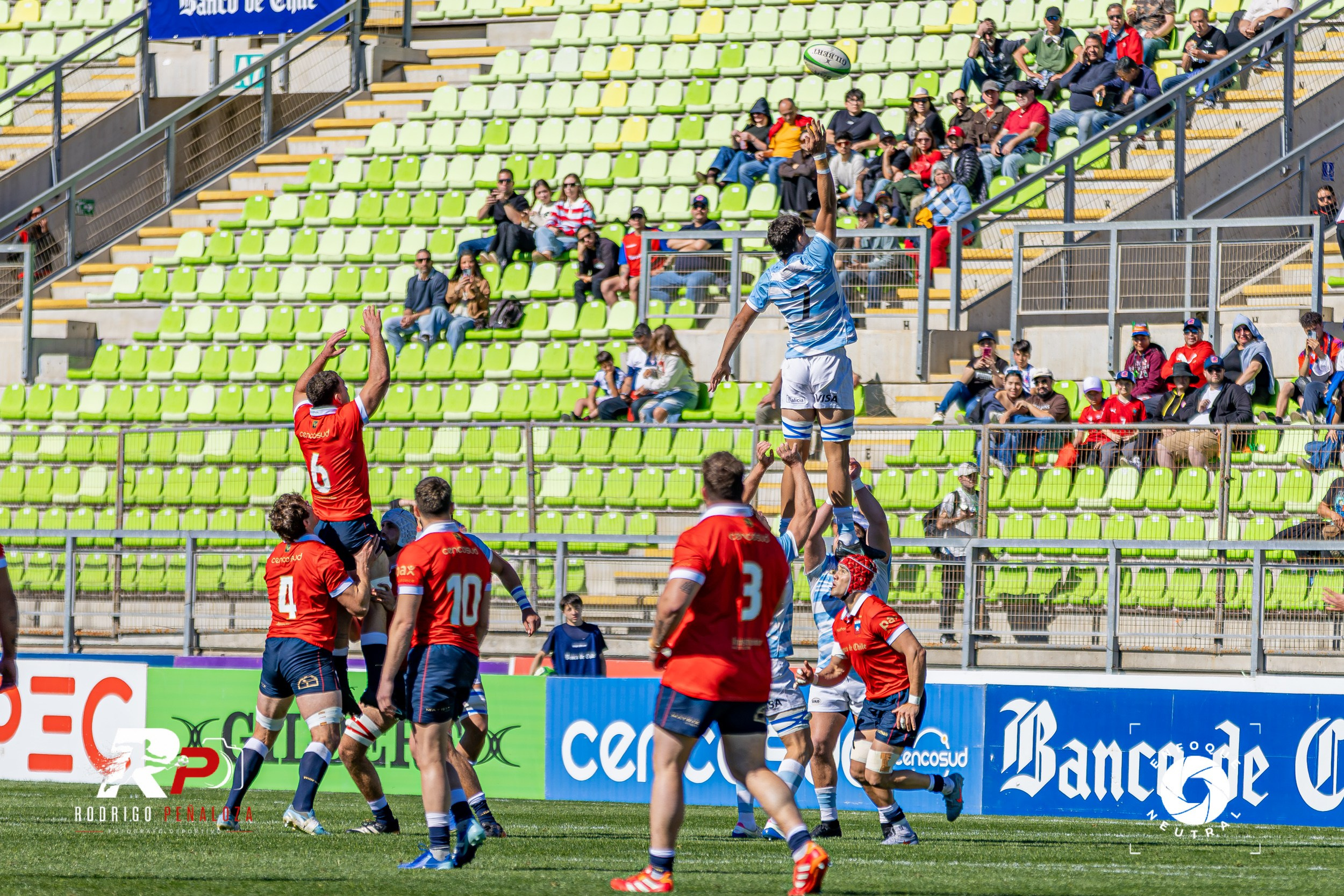 RUGBY: CHILE XV VS ARGENTINA XV AMERICAS RUGBY. Fotógrafo Deportivo Rodrigo Peñaloza Otarola