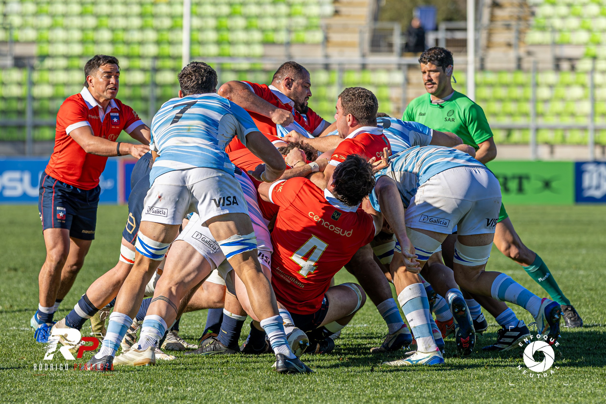 RUGBY: CHILE XV VS ARGENTINA XV AMERICAS RUGBY. Fotógrafo Deportivo Rodrigo Peñaloza Otarola