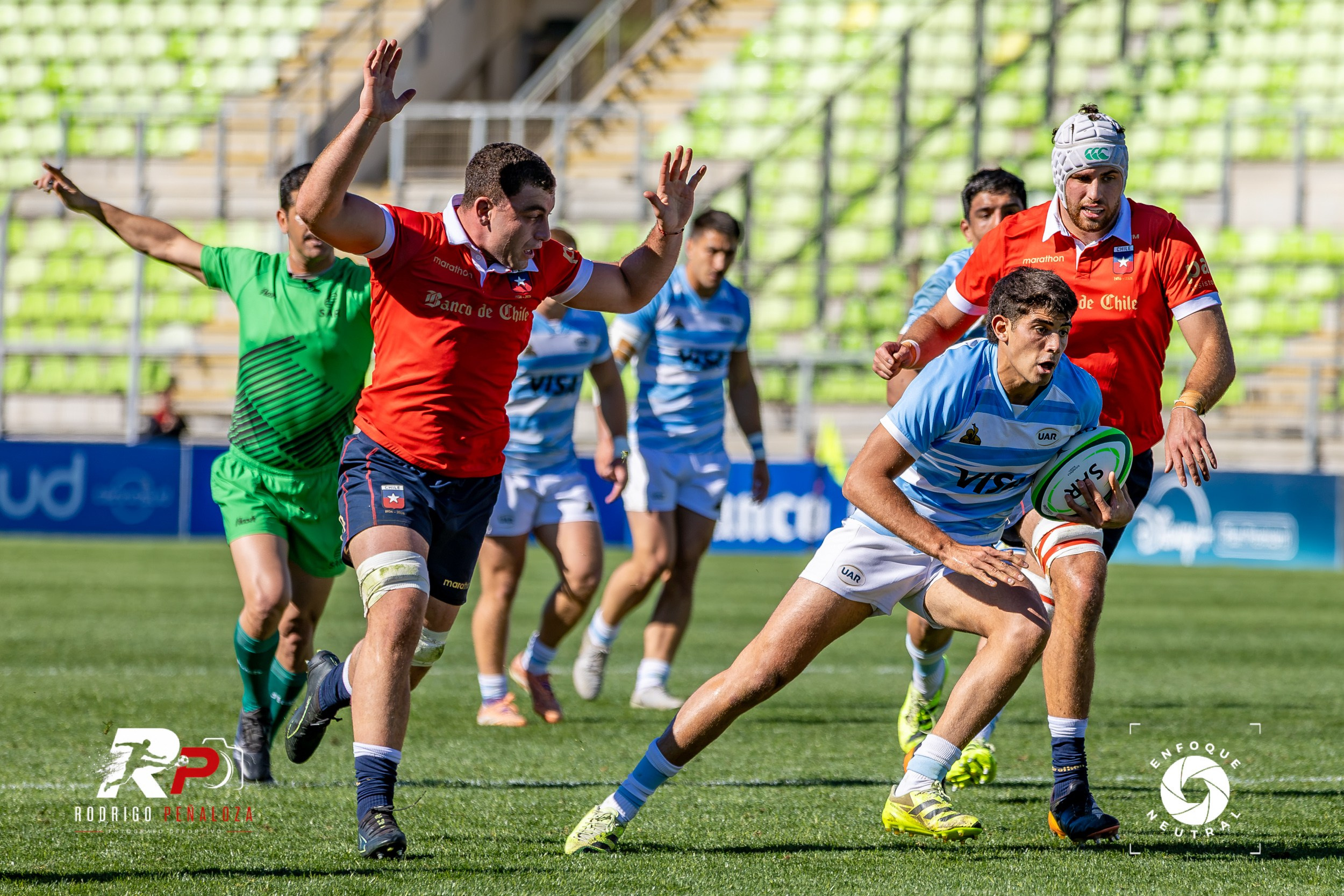 RUGBY: CHILE XV VS ARGENTINA XV AMERICAS RUGBY. Fotógrafo Deportivo Rodrigo Peñaloza Otarola
