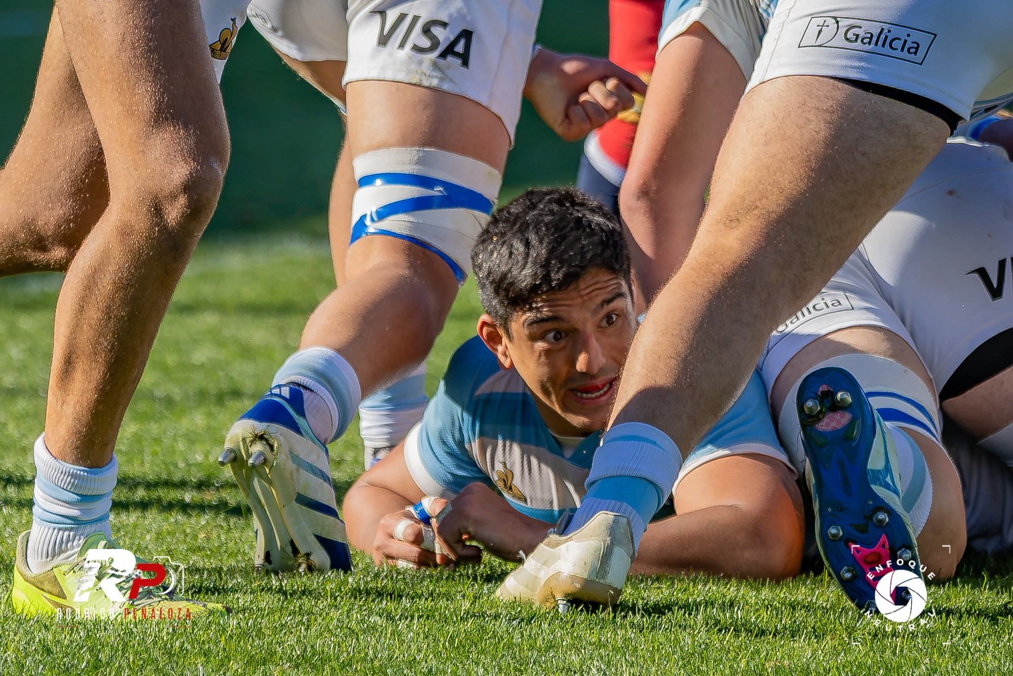 RUGBY: CHILE XV VS ARGENTINA XV AMERICAS RUGBY. Fotógrafo Deportivo Rodrigo Peñaloza Otarola