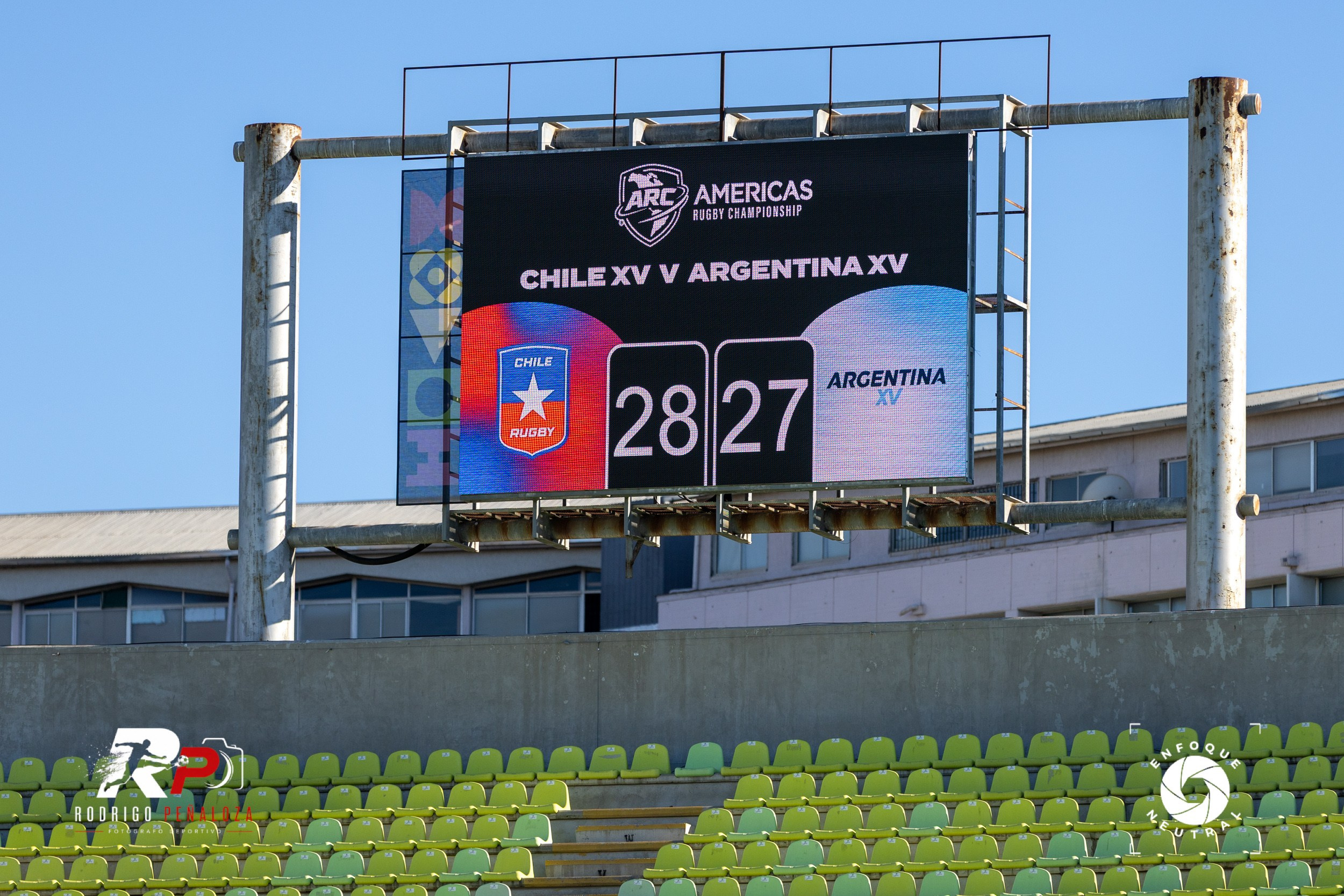 RUGBY: CHILE XV VS ARGENTINA XV AMERICAS RUGBY. Fotógrafo Deportivo Rodrigo Peñaloza Otarola