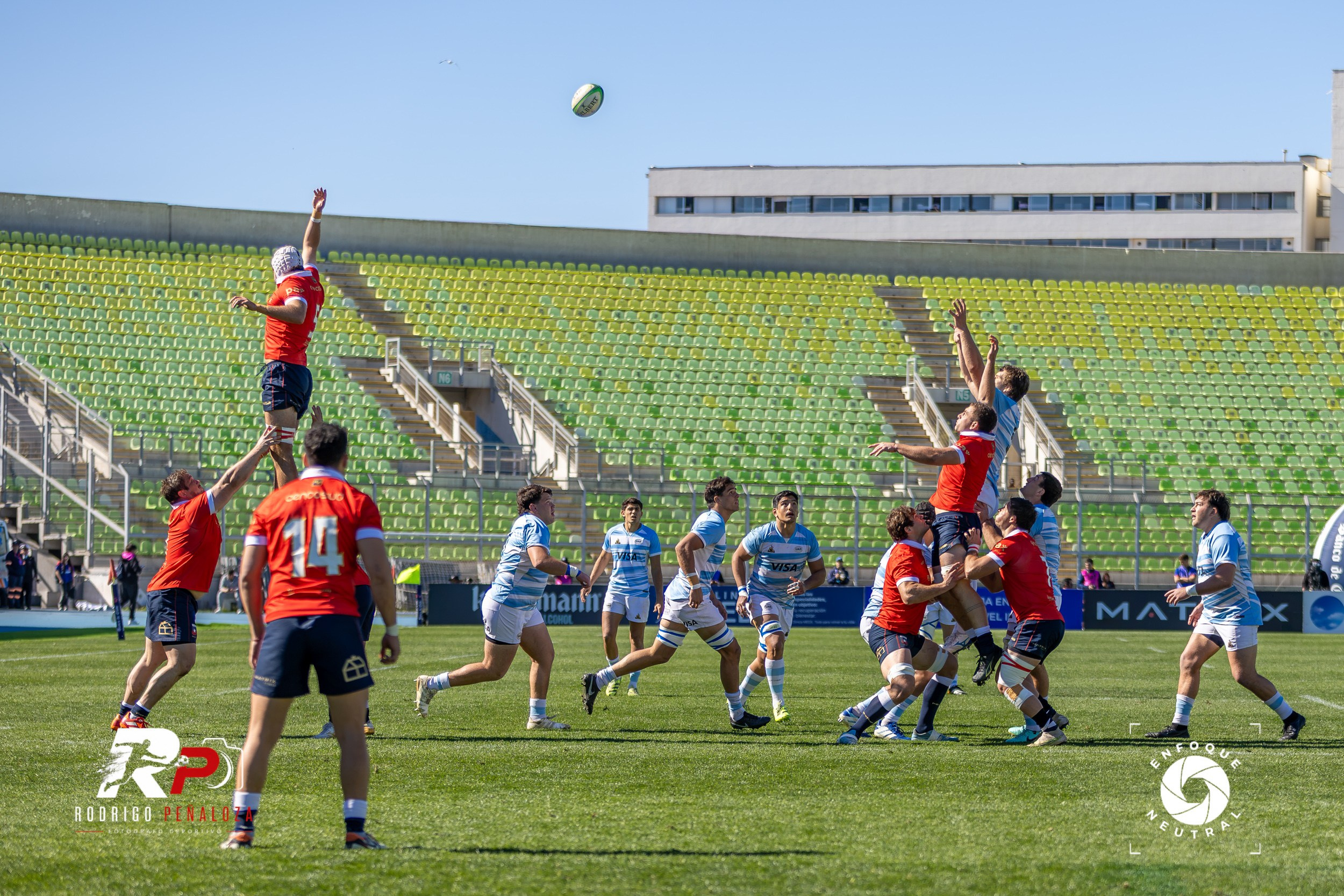 RUGBY: CHILE XV VS ARGENTINA XV AMERICAS RUGBY. Fotógrafo Deportivo Rodrigo Peñaloza Otarola