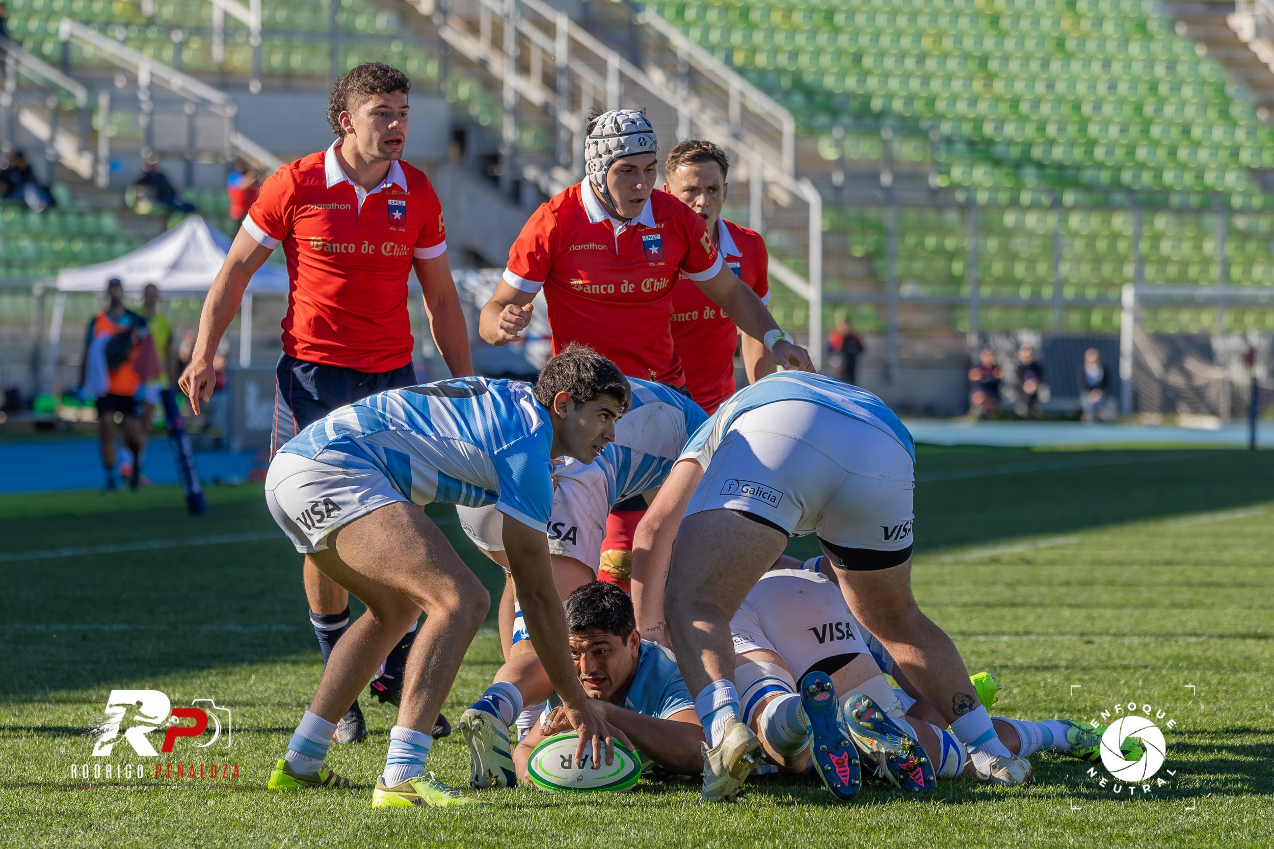RUGBY: CHILE XV VS ARGENTINA XV AMERICAS RUGBY. Fotógrafo Deportivo Rodrigo Peñaloza Otarola