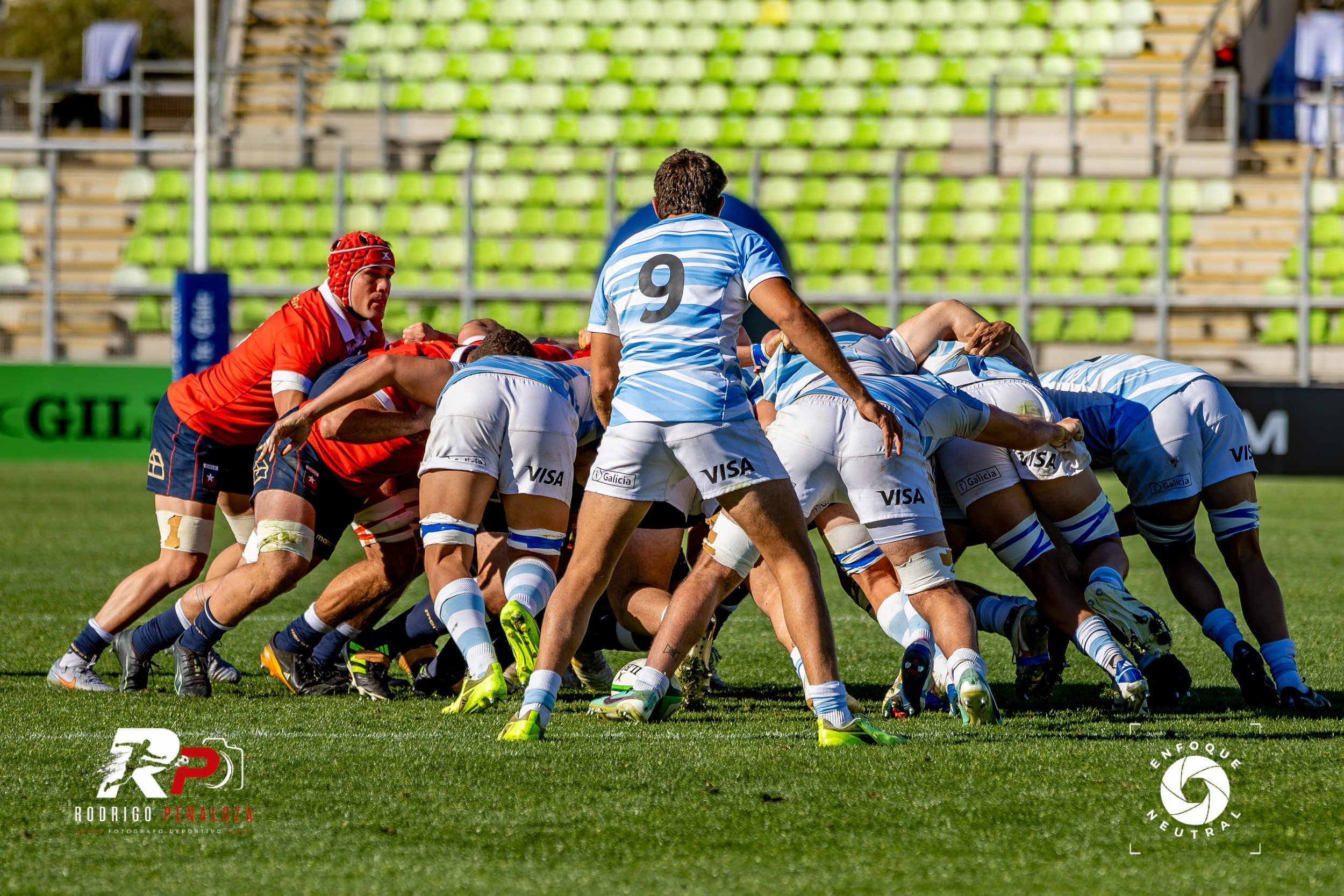 RUGBY: CHILE XV VS ARGENTINA XV AMERICAS RUGBY. Fotógrafo Deportivo Rodrigo Peñaloza Otarola