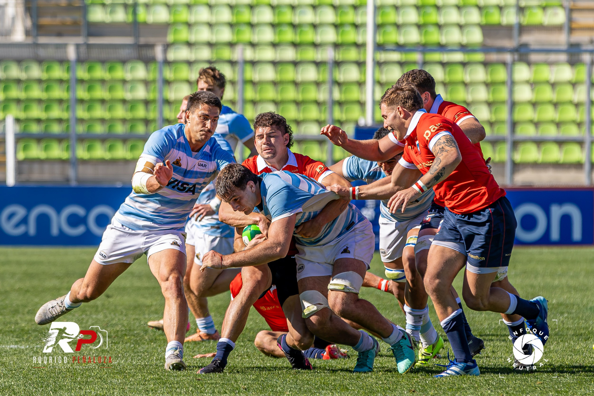 RUGBY: CHILE XV VS ARGENTINA XV AMERICAS RUGBY. Fotógrafo Deportivo Rodrigo Peñaloza Otarola