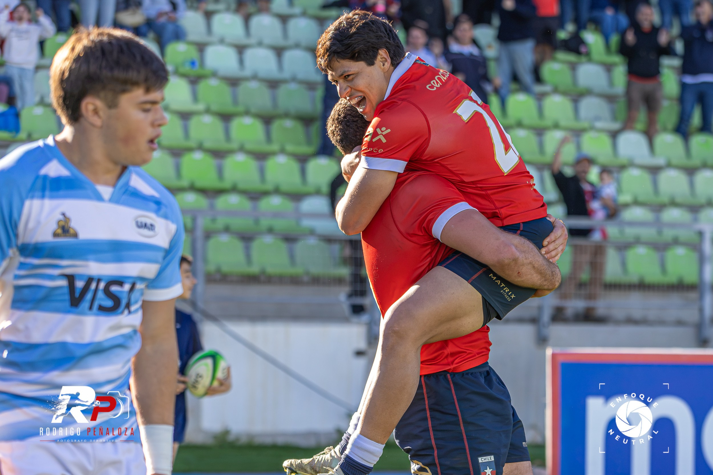 RUGBY: CHILE XV VS ARGENTINA XV AMERICAS RUGBY. Fotógrafo Deportivo Rodrigo Peñaloza Otarola