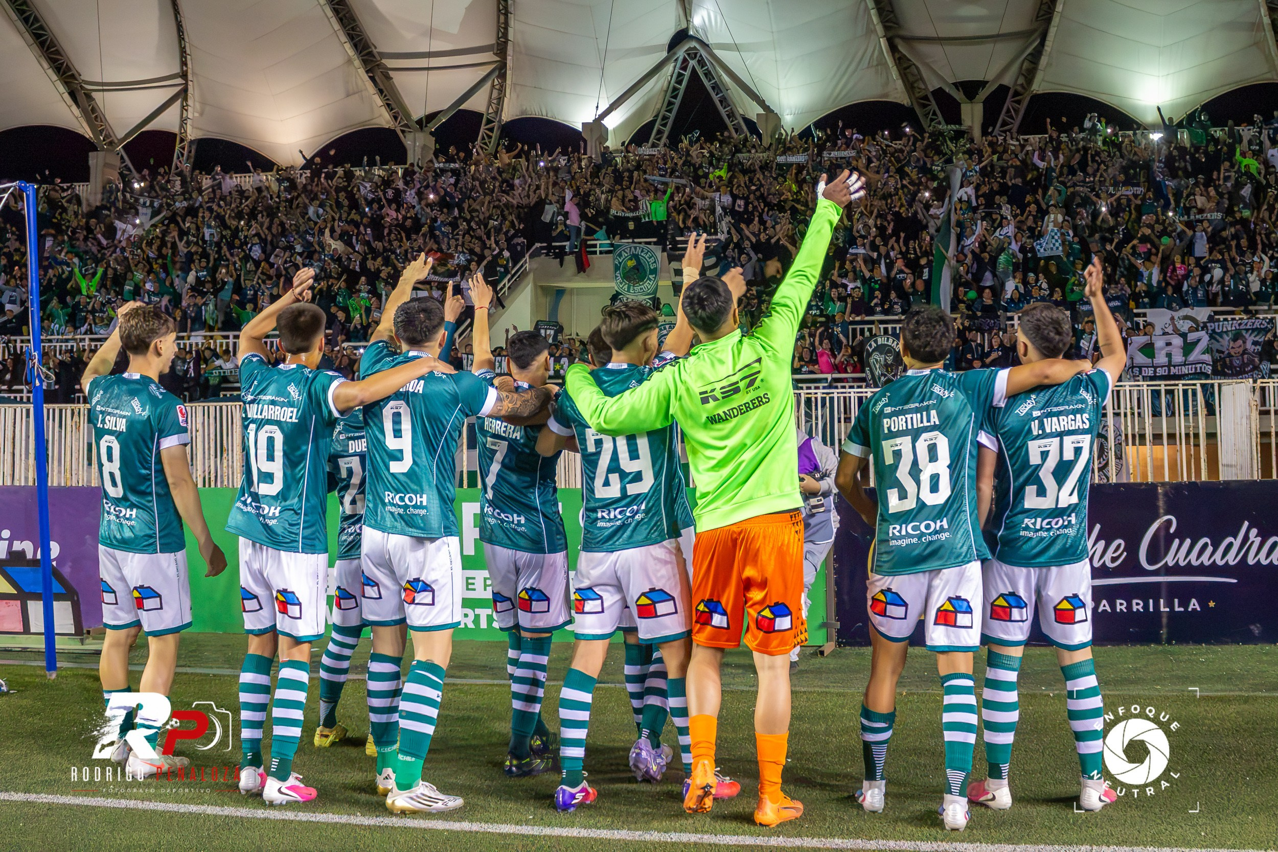 SANTIAGO WANDERERS VS DEPORTES IQUIQUE ASCENSO FECHA 24. Fotógrafo Deportivo Rodrigo Peñaloza Otarola
