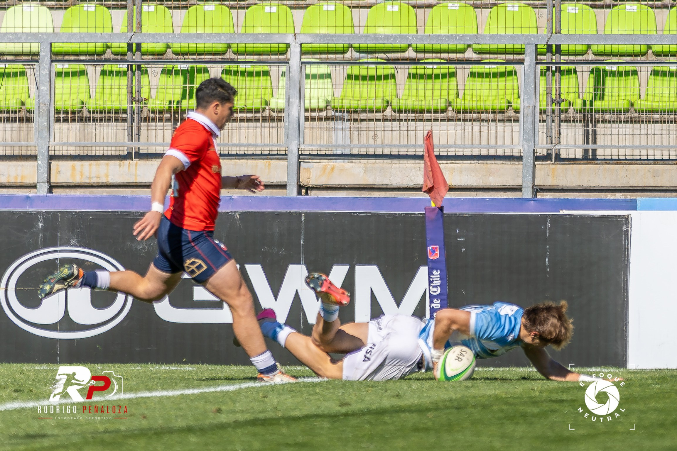 RUGBY: CHILE XV VS ARGENTINA XV AMERICAS RUGBY. Fotógrafo Deportivo Rodrigo Peñaloza Otarola
