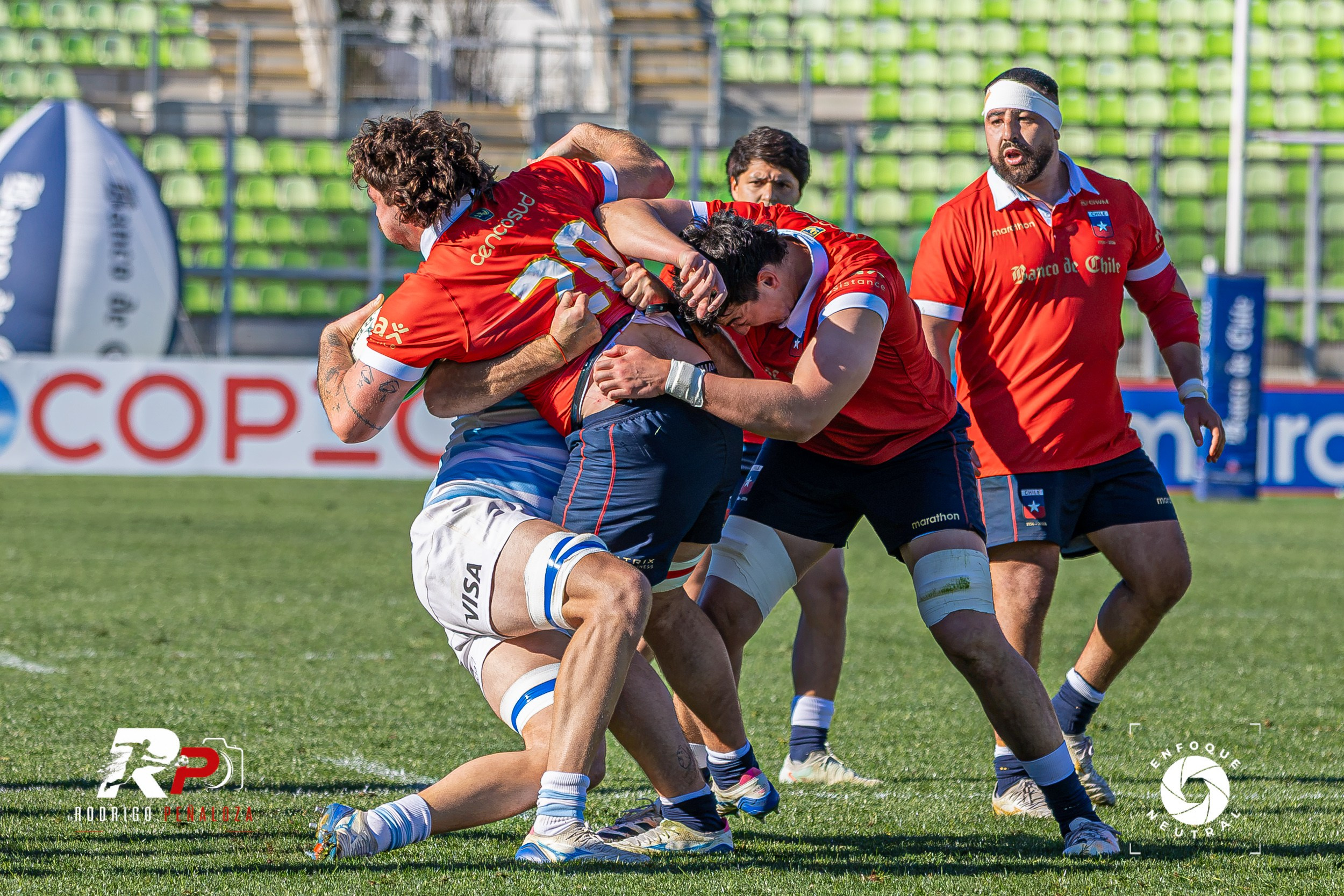 RUGBY: CHILE XV VS ARGENTINA XV AMERICAS RUGBY. Fotógrafo Deportivo Rodrigo Peñaloza Otarola