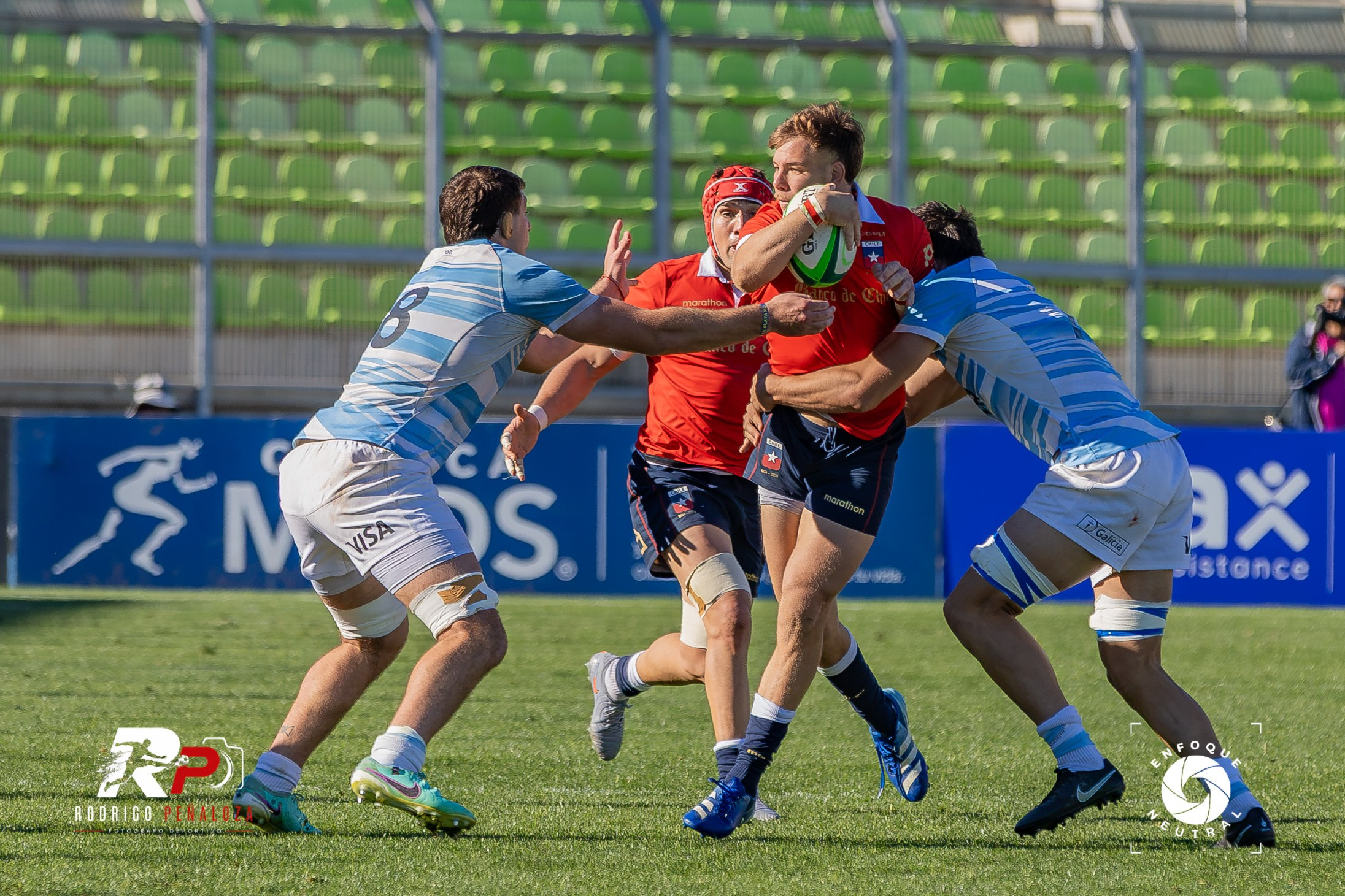 RUGBY: CHILE XV VS ARGENTINA XV AMERICAS RUGBY. Fotógrafo Deportivo Rodrigo Peñaloza Otarola