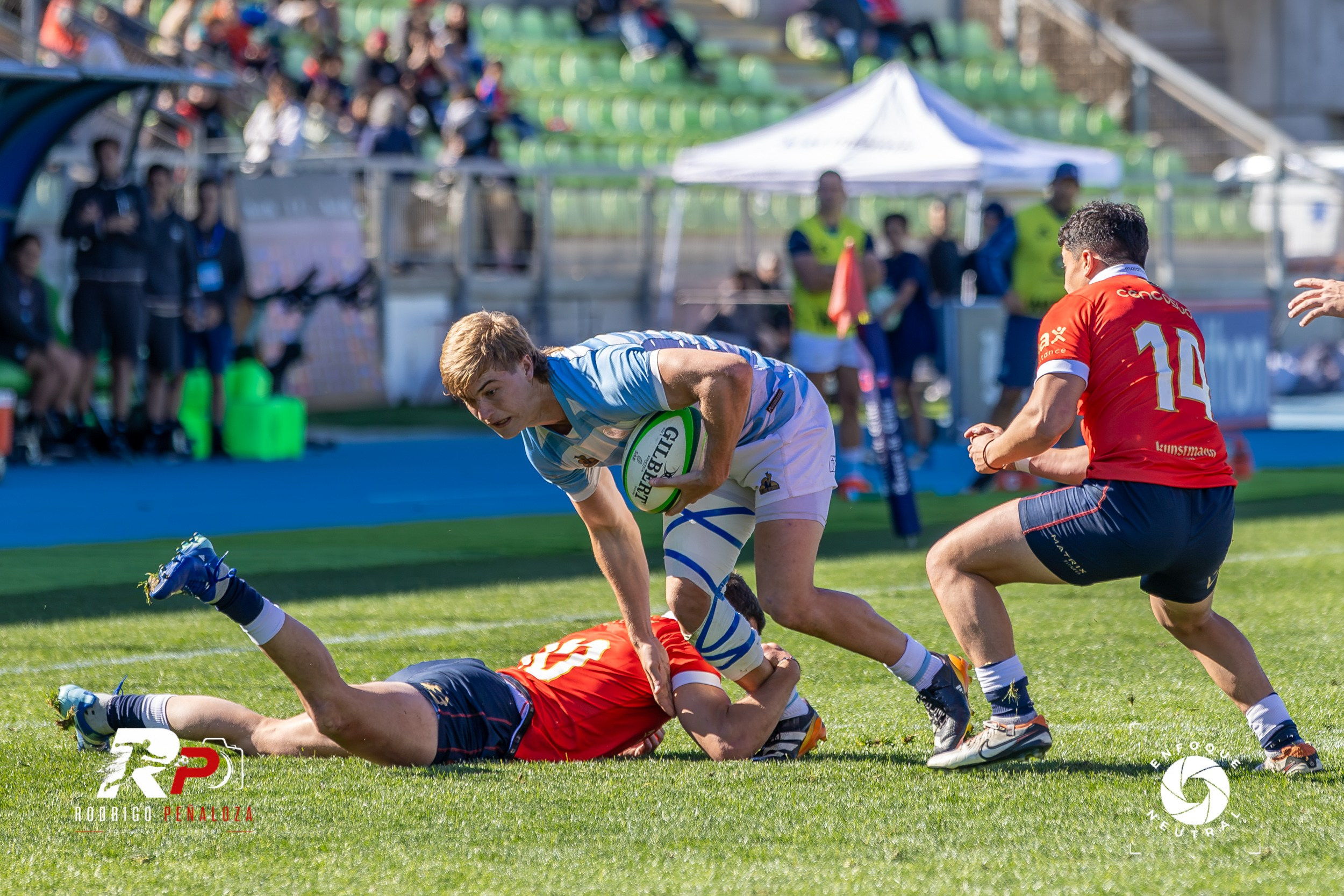 RUGBY: CHILE XV VS ARGENTINA XV AMERICAS RUGBY. Fotógrafo Deportivo Rodrigo Peñaloza Otarola