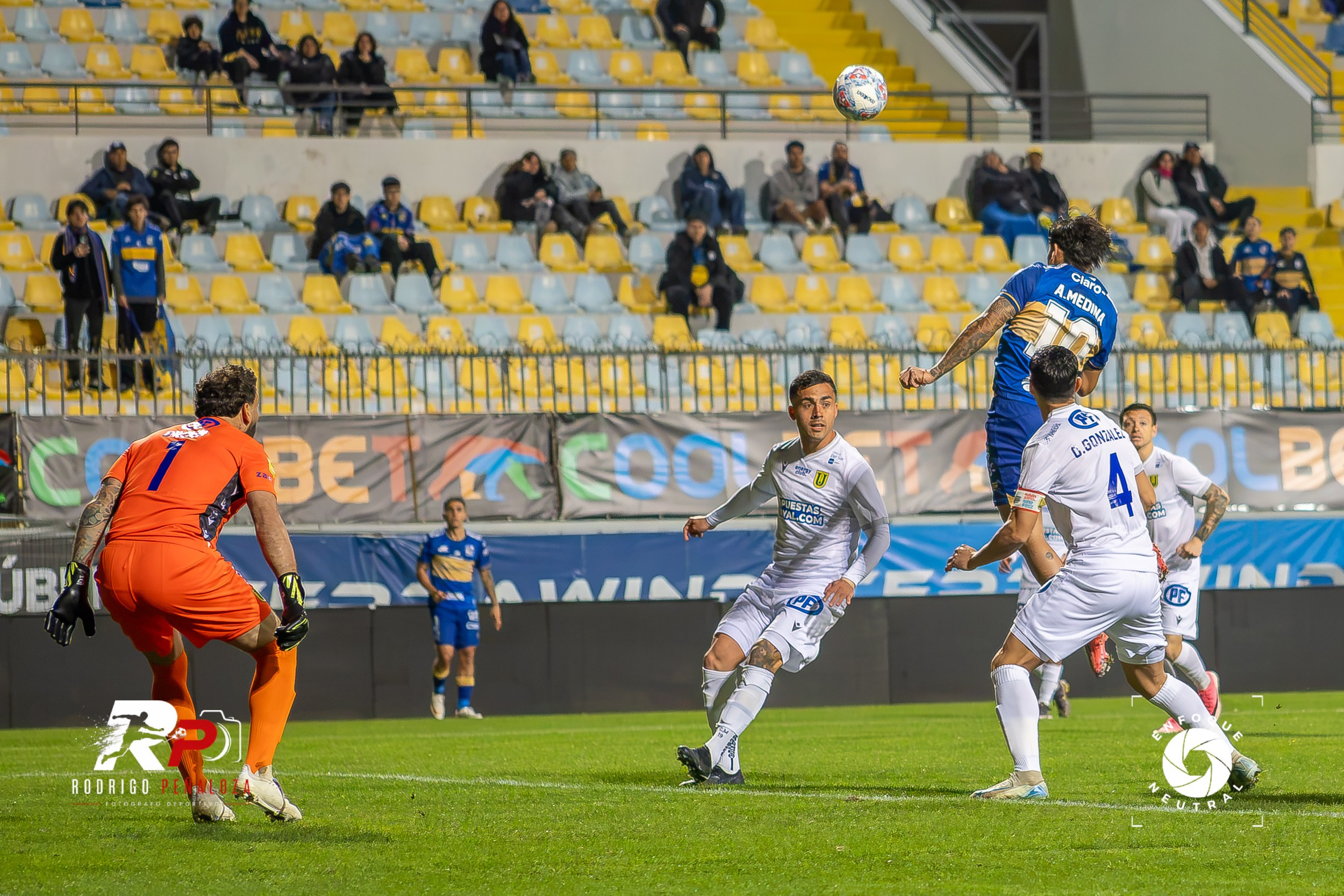 EVERTON VS U. DE CONCEPCION LIGA PRIMERA. Fotógrafo Deportivo Rodrigo Peñaloza Otarola
