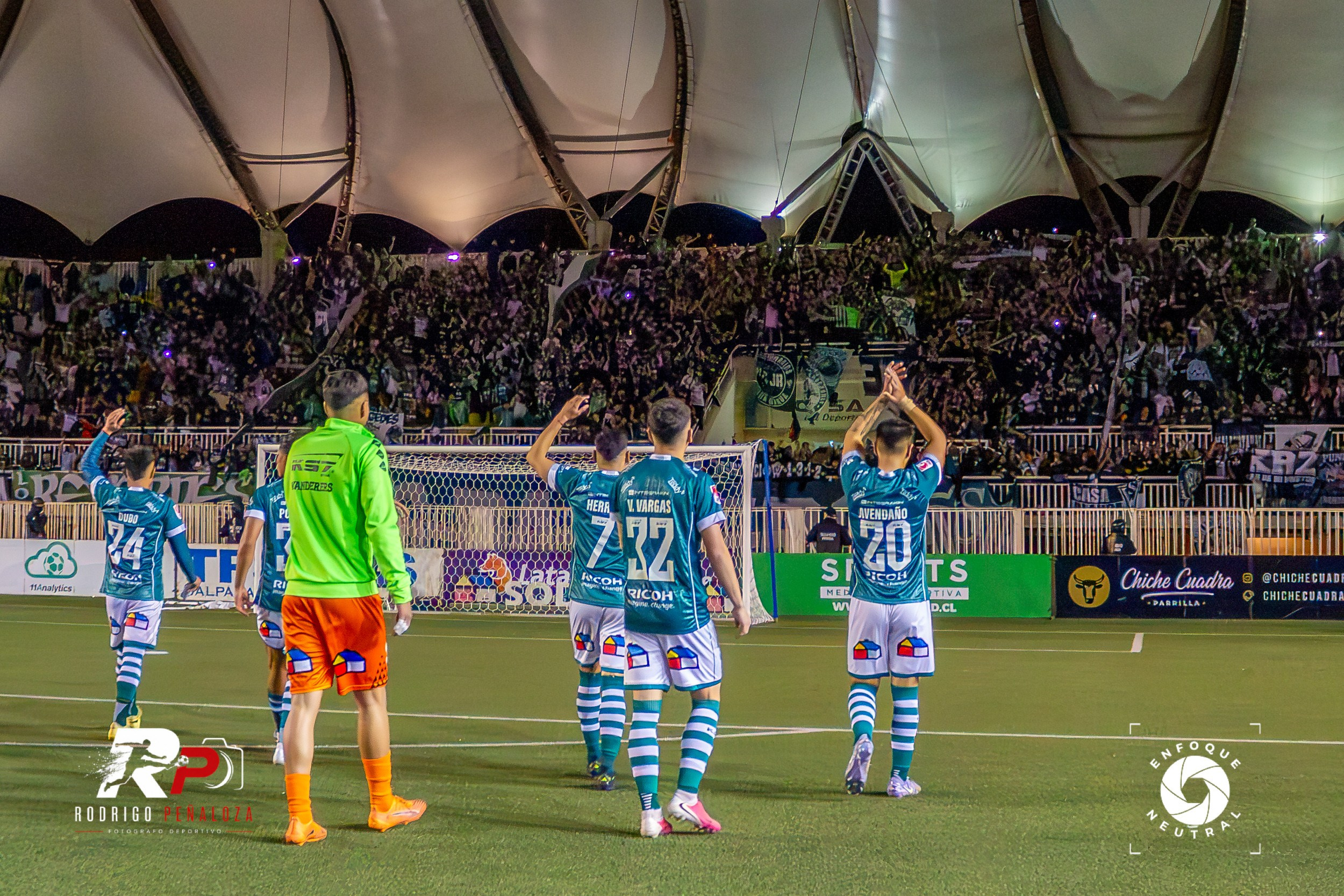 SANTIAGO WANDERERS VS DEPORTES IQUIQUE ASCENSO FECHA 24. Fotógrafo Deportivo Rodrigo Peñaloza Otarola