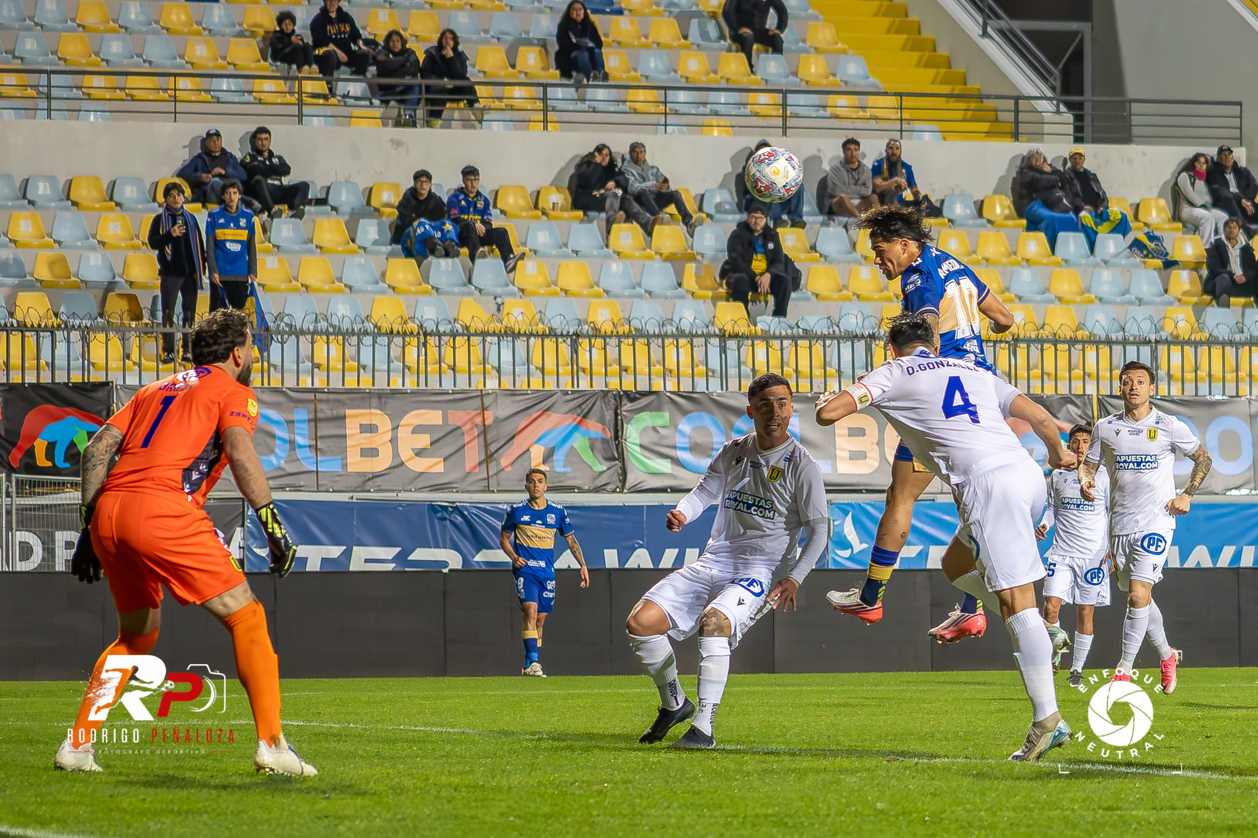 EVERTON VS U. DE CONCEPCION LIGA PRIMERA. Fotógrafo Deportivo Rodrigo Peñaloza Otarola