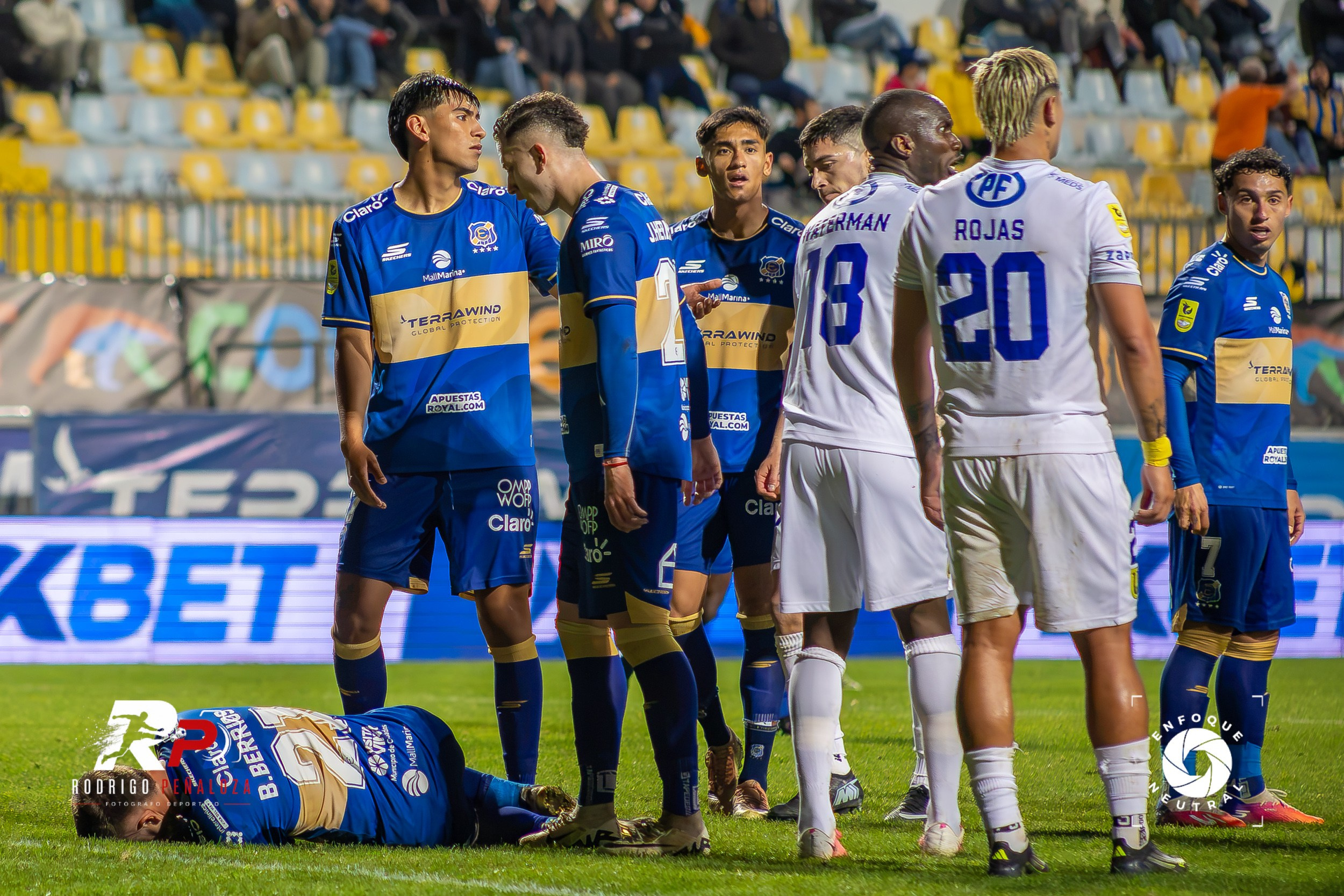EVERTON VS U. DE CONCEPCION LIGA PRIMERA. Fotógrafo Deportivo Rodrigo Peñaloza Otarola
