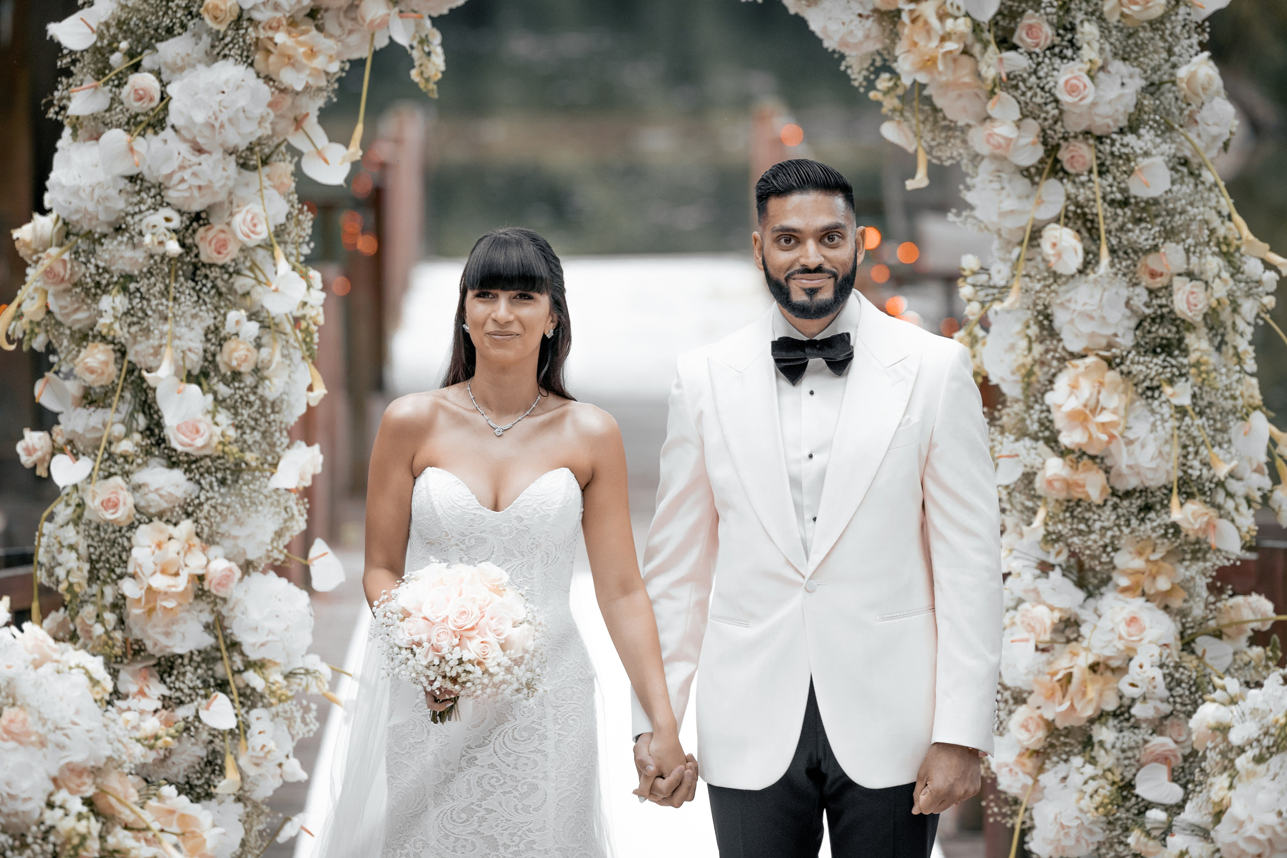 Katie and Suraj. Hfm photo+art