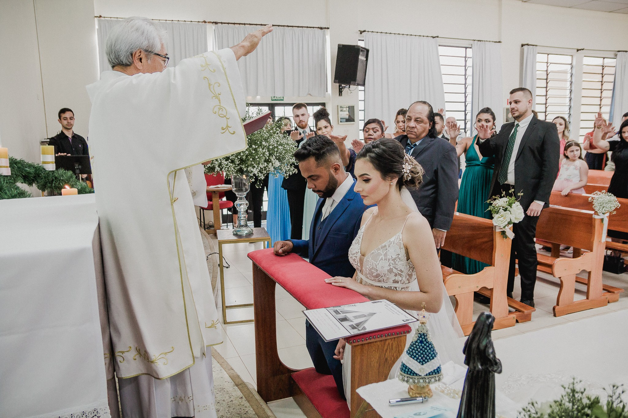 Micaeli e Douglas. Fotografo de casamento I Claudinei Moura
