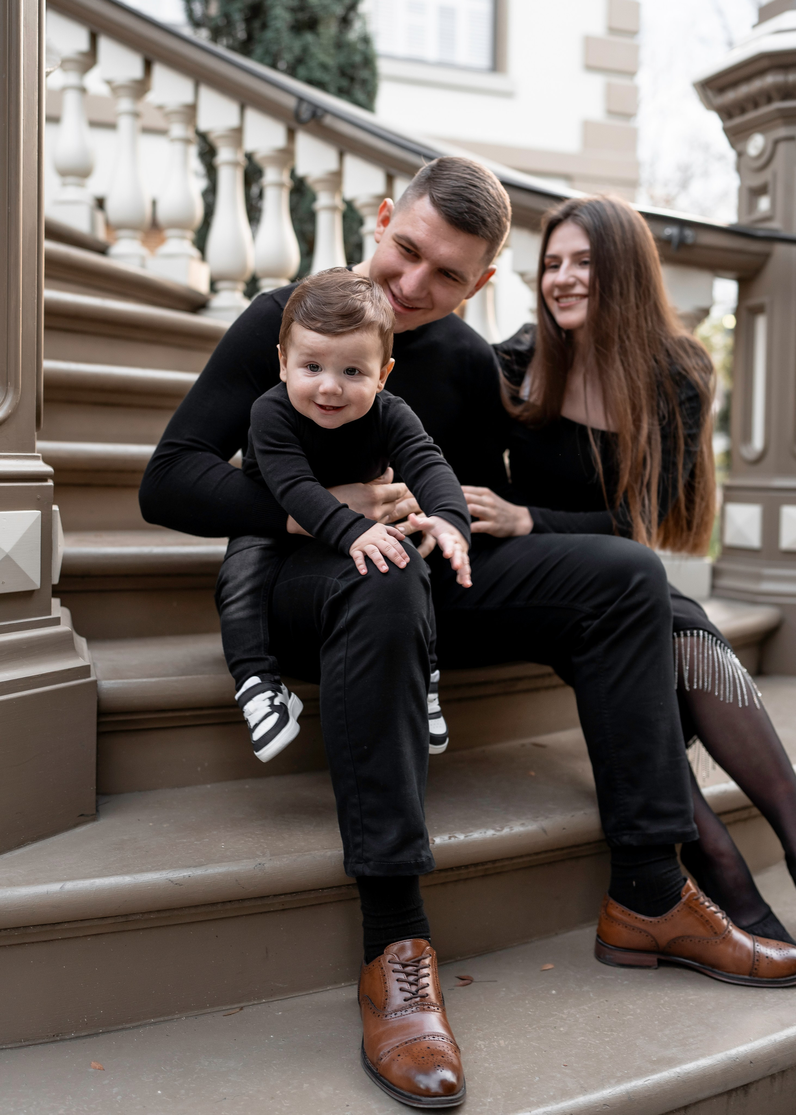 Artem, Nadia & Elisha. Family photographer in Sacramento | Sofia Pavenko