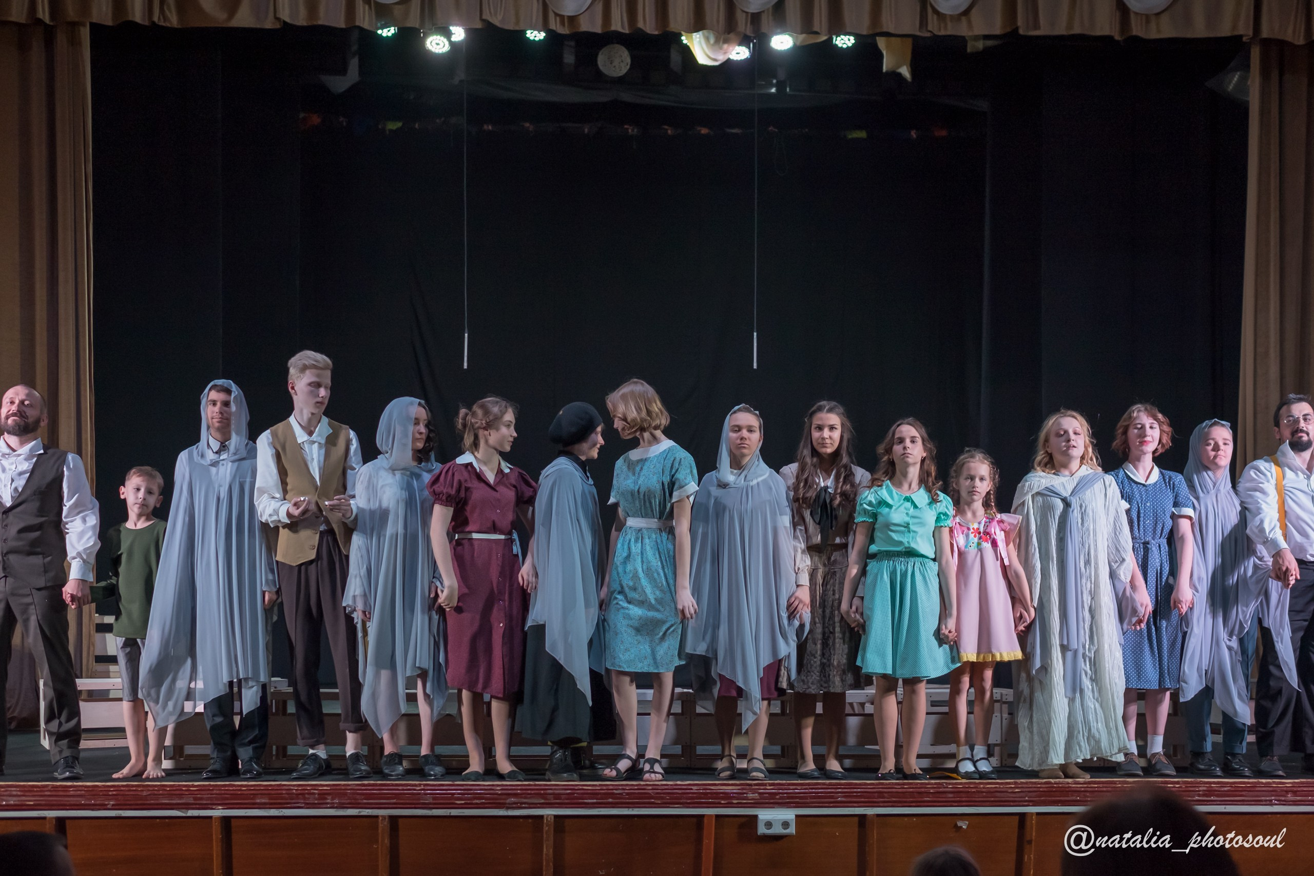 Performance “Our Town” School and Theater “Artist”. Photographer in Seoul Dobrokvashina Natalya