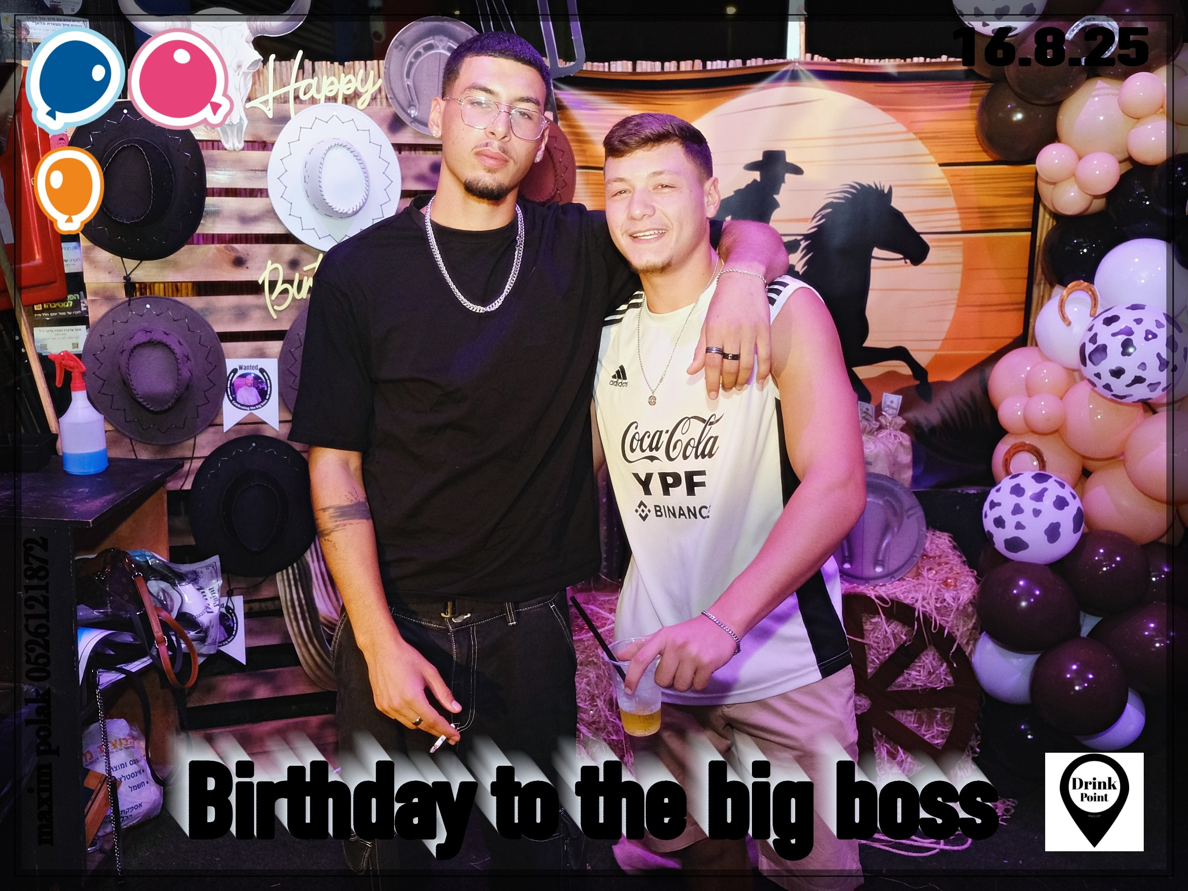 DRINK POINT. Middle East Photo Agency — Photography & Event Magnets — סוכנות צילום והדפסת מגנטים לאירועים