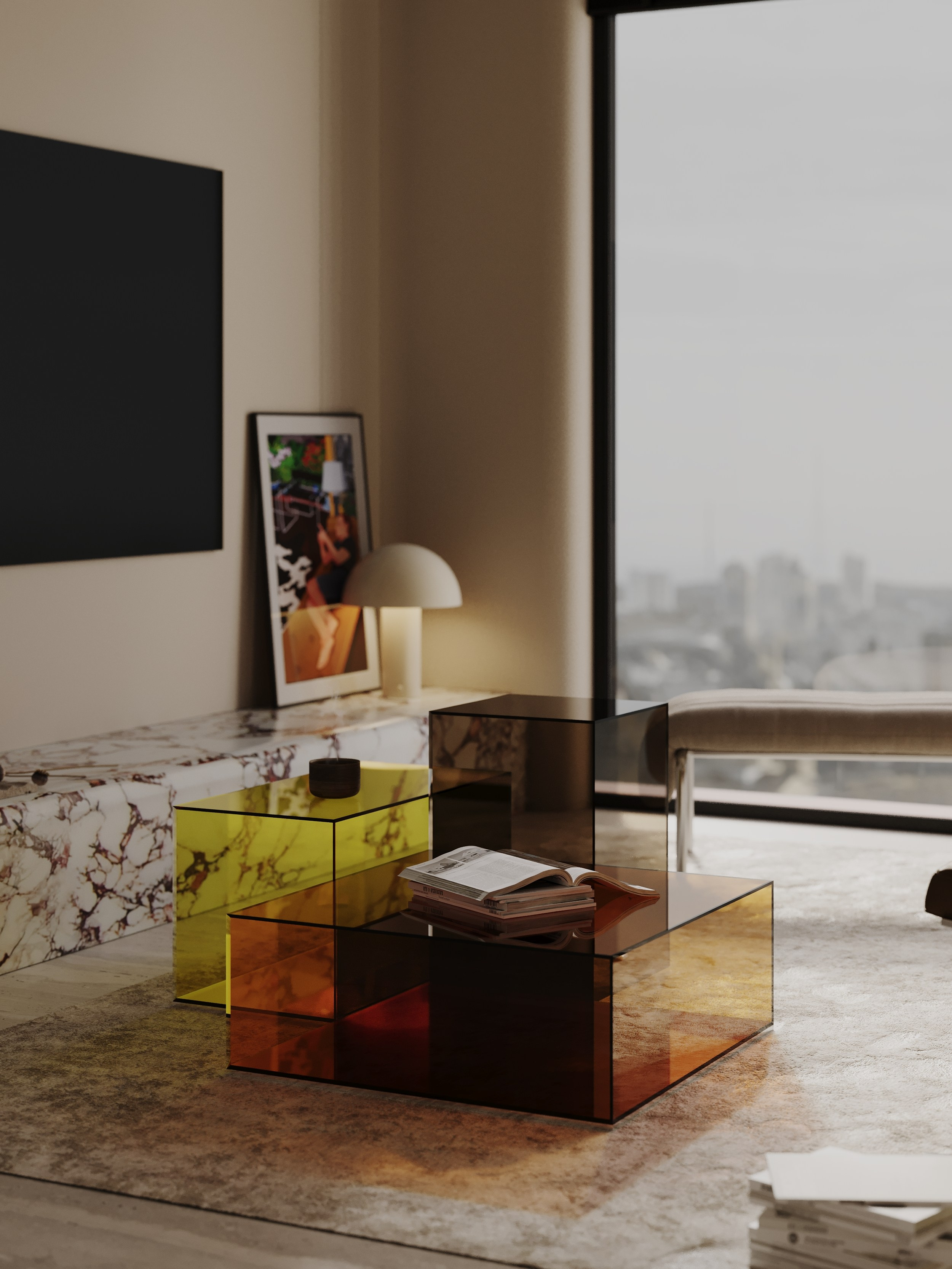 AS [Midcentury vibes]. Anastasia Sorochin| 3d Visualization