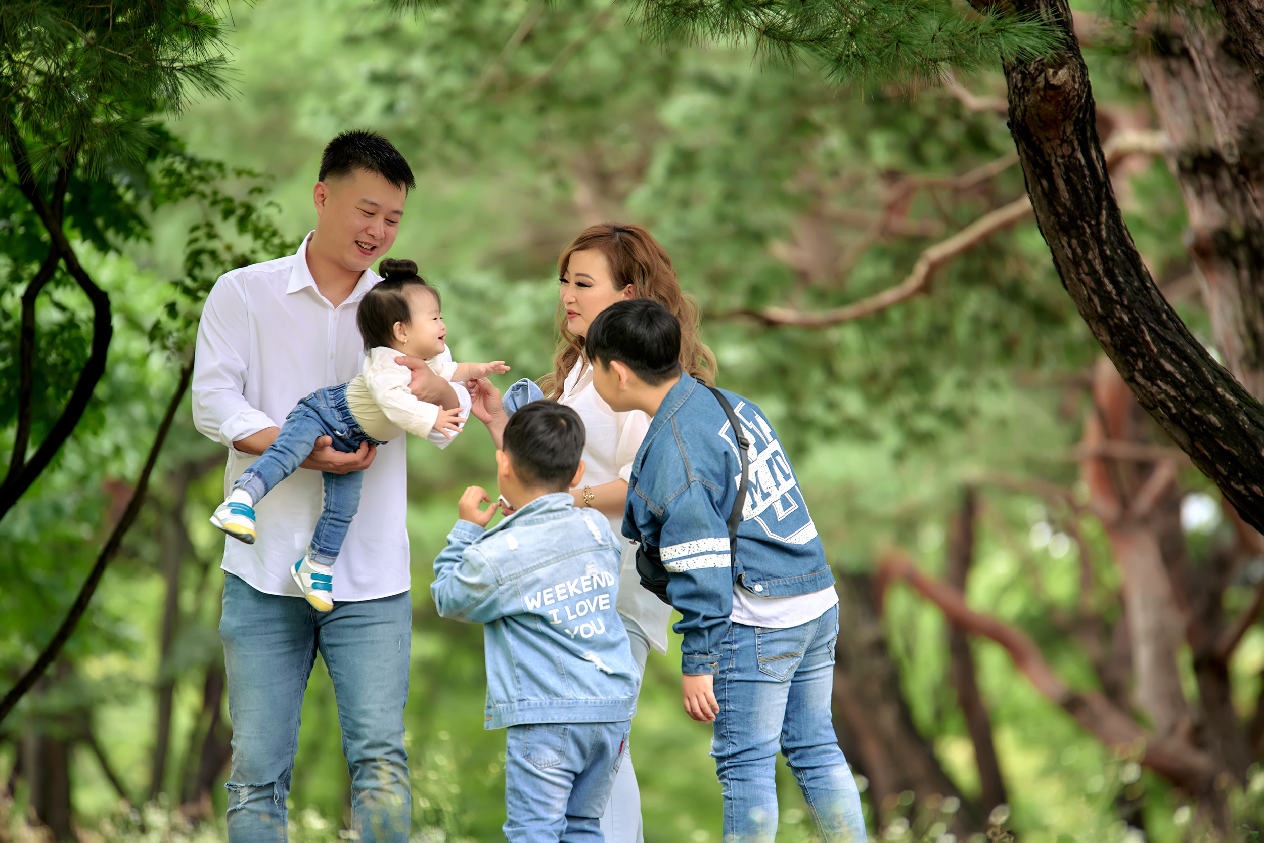 1-й День Рождения принцессы Теи. Фотограф в Южной Корее