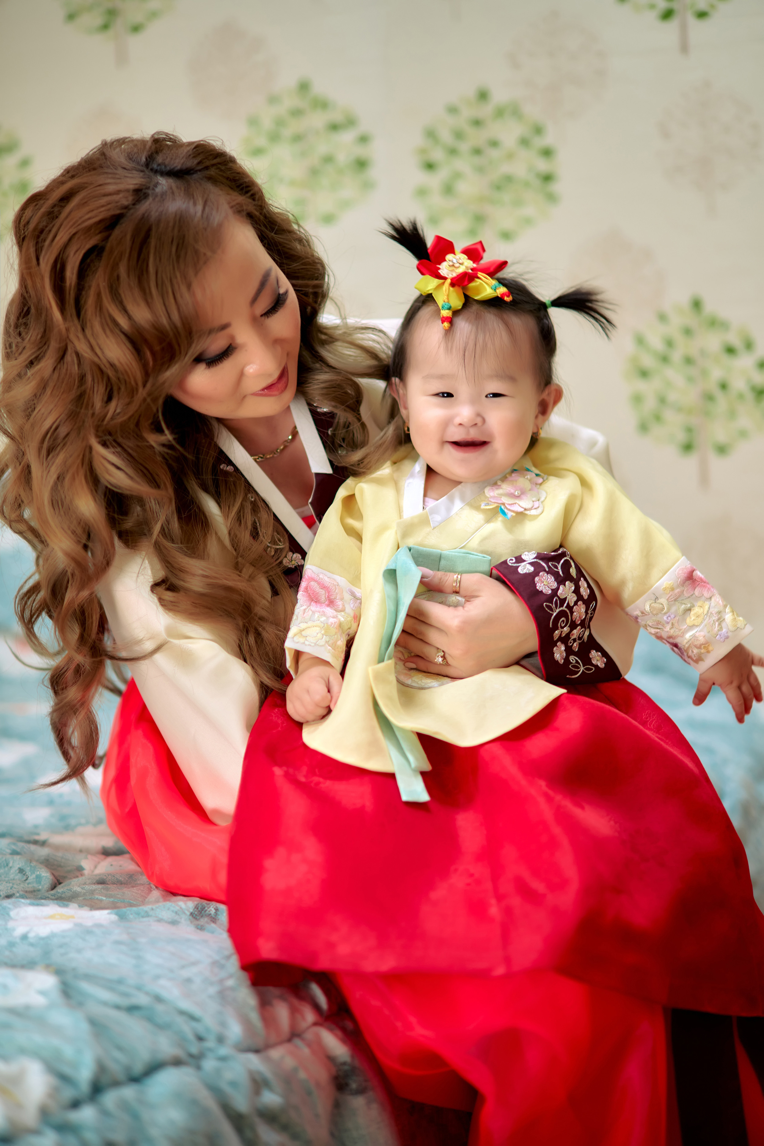 1-й День Рождения принцессы Теи. Фотограф в Южной Корее