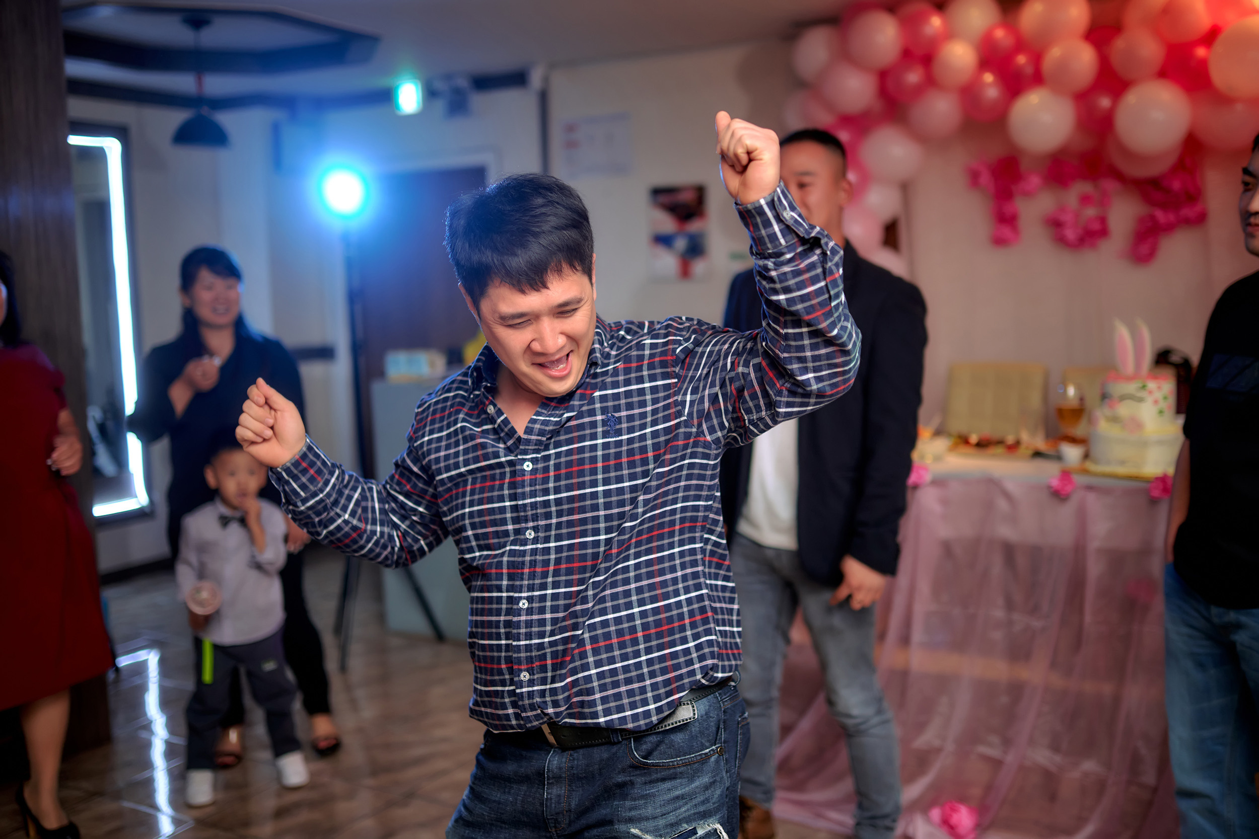 1-й День Рождения принцессы Теи. Фотограф в Южной Корее