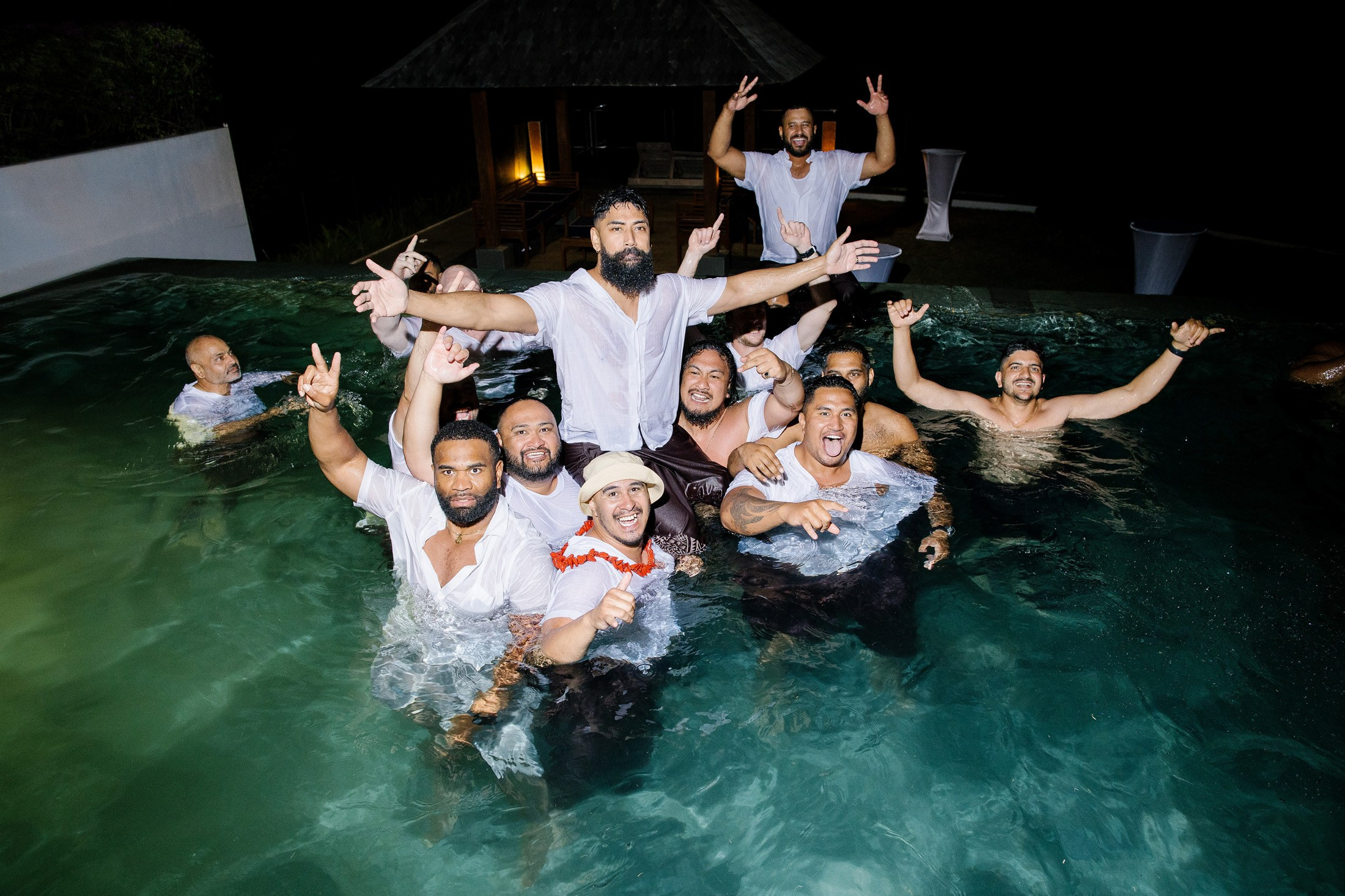 Big funny wedding with guests in paradise Bali island. Get.it.feel — Aesthetic Photography and Videography