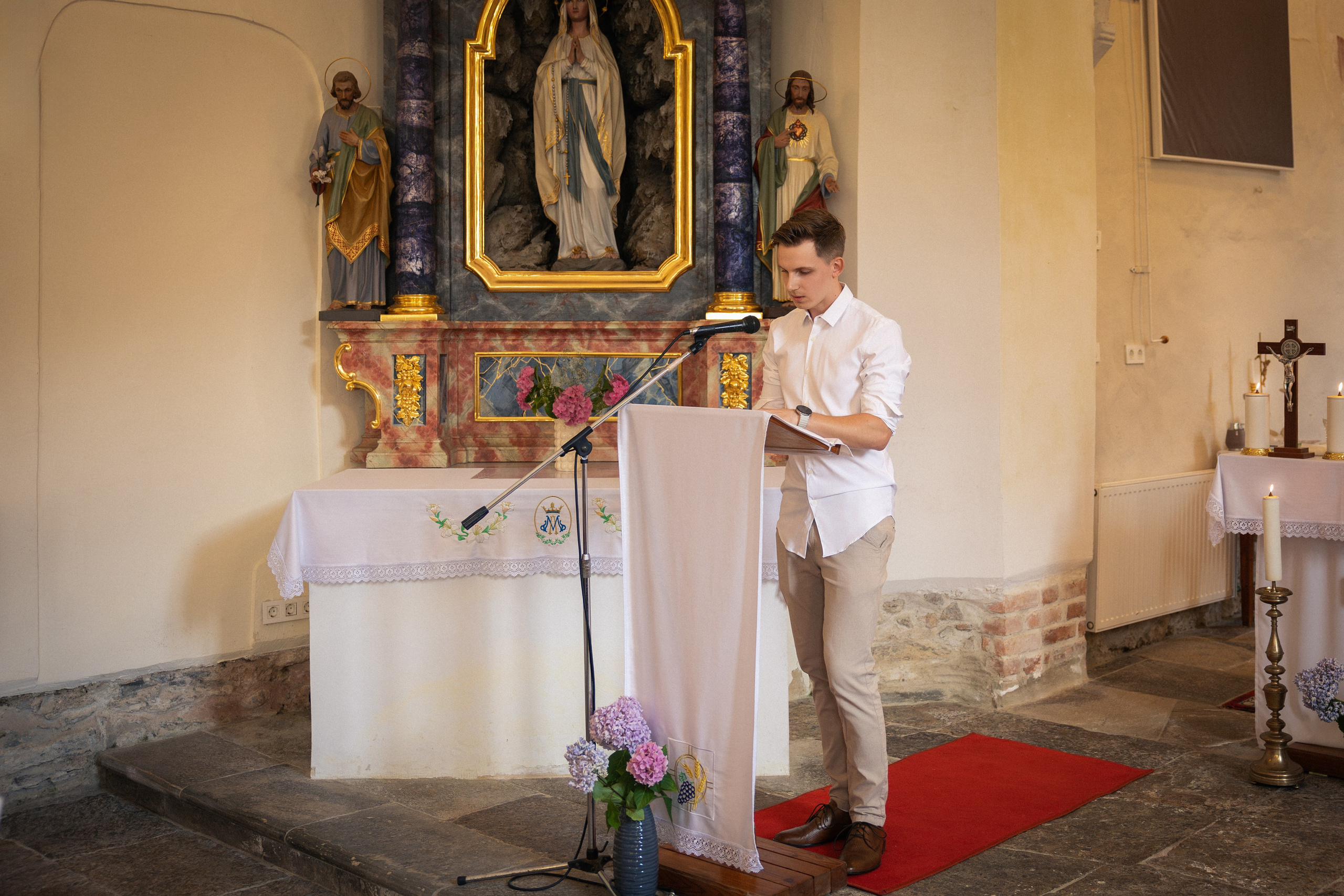 Sveti krst male Mije/Святое крещение малышки Мии. Fotograf Zoja | Fotografiranje krsta, poroke in družine v Sloveniji
