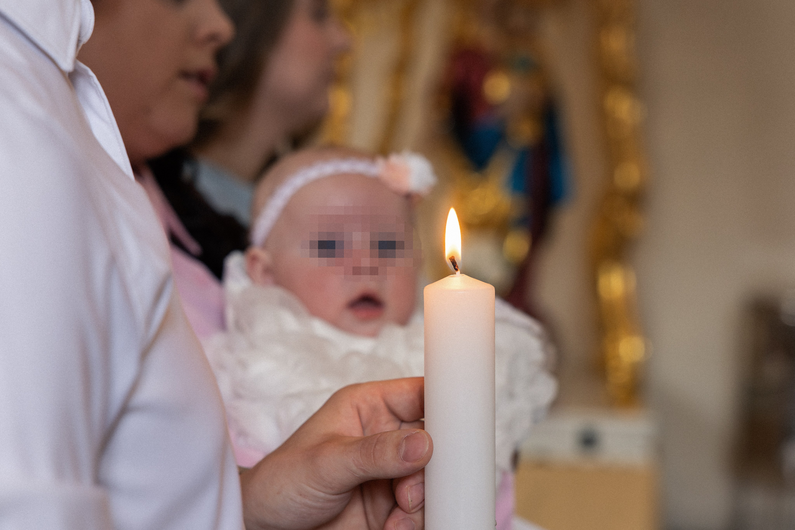 Sveti krst male Mije/Святое крещение малышки Мии. Fotograf Zoja | Fotografiranje krsta, poroke in družine v Sloveniji