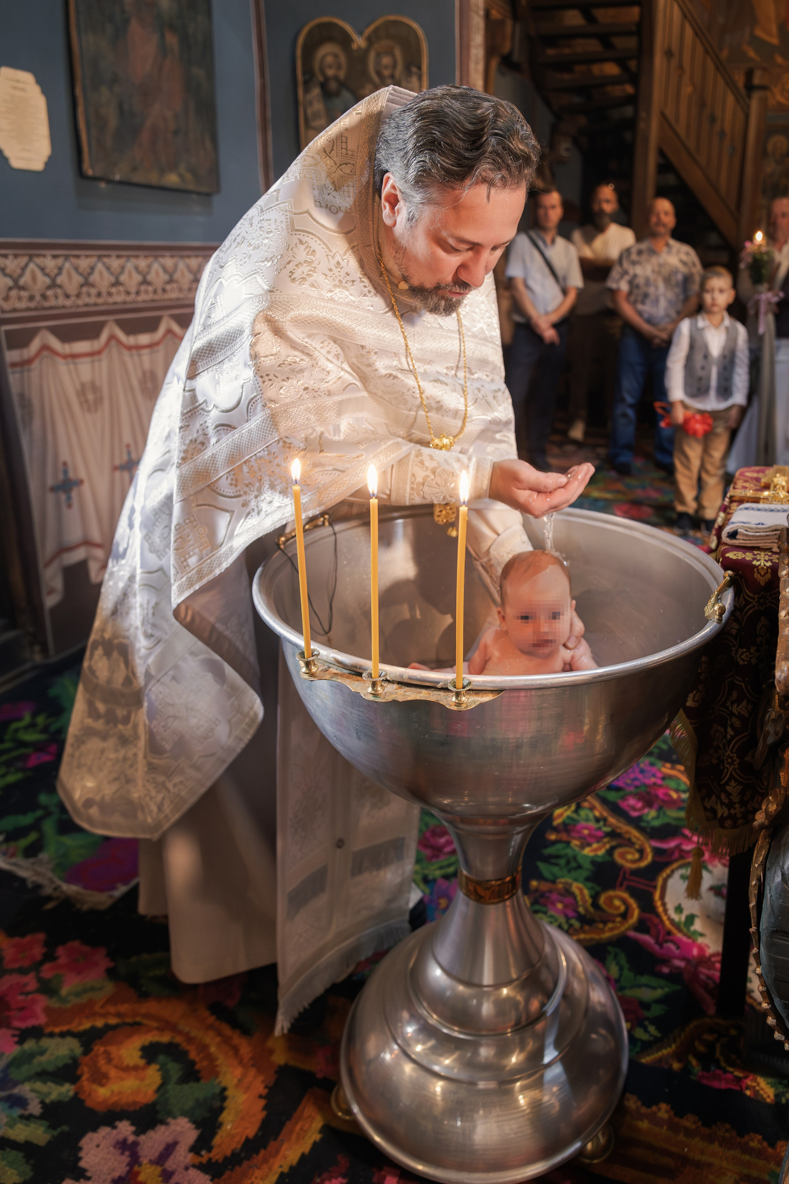 Krst: Anastasija/ Крещение Анастасии. Fotograf Zoja | Fotografiranje krsta, poroke in družine v Sloveniji