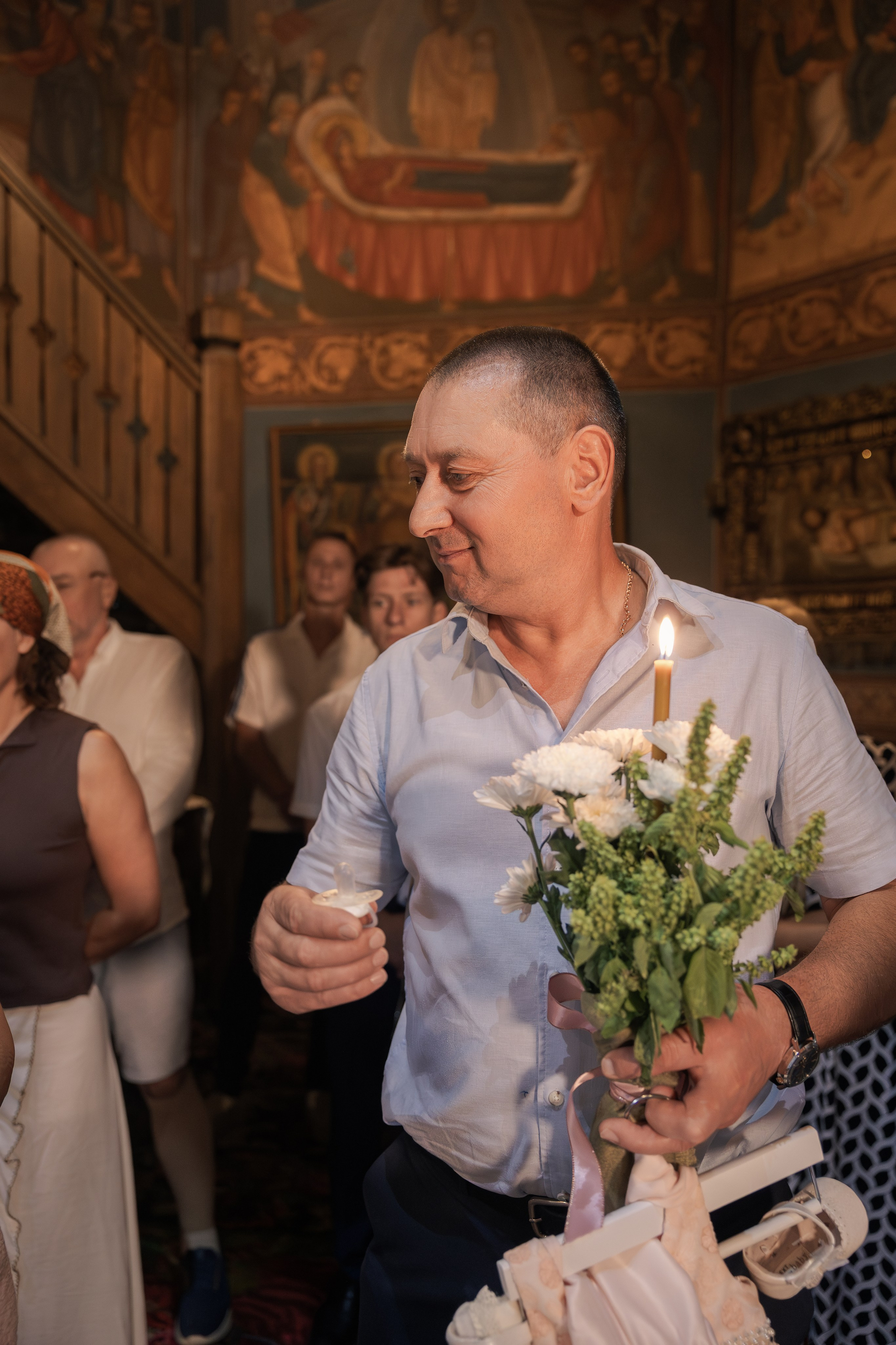 Krst: Anastasija/ Крещение Анастасии. Fotograf Zoja | Fotografiranje krsta, poroke in družine v Sloveniji