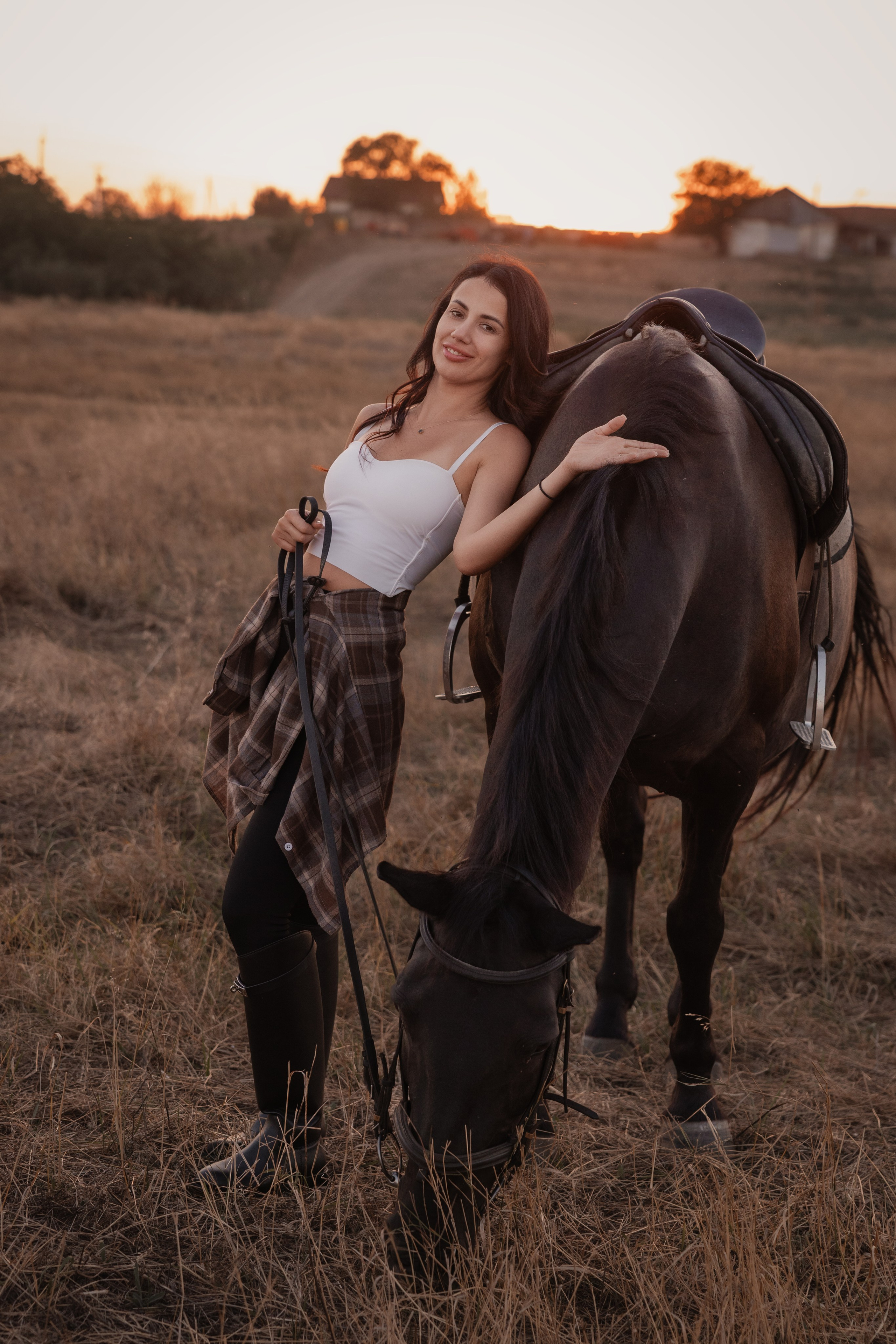 Eleganca v sedlu / Элегантность в седле. Fotograf Zoja | Fotografiranje krsta, poroke in družine v Sloveniji