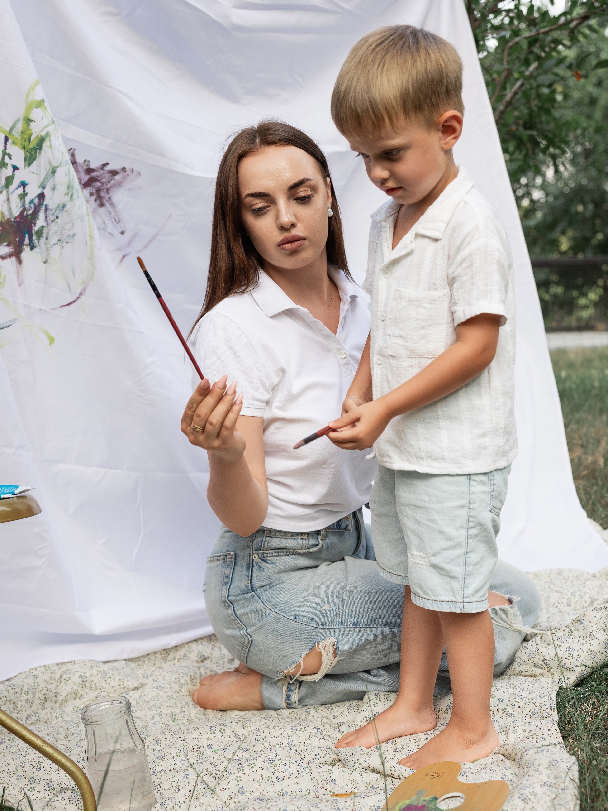 Družinski trenutki /Семейные моменты. Fotograf Zoja | Fotografiranje krsta, poroke in družine v Sloveniji
