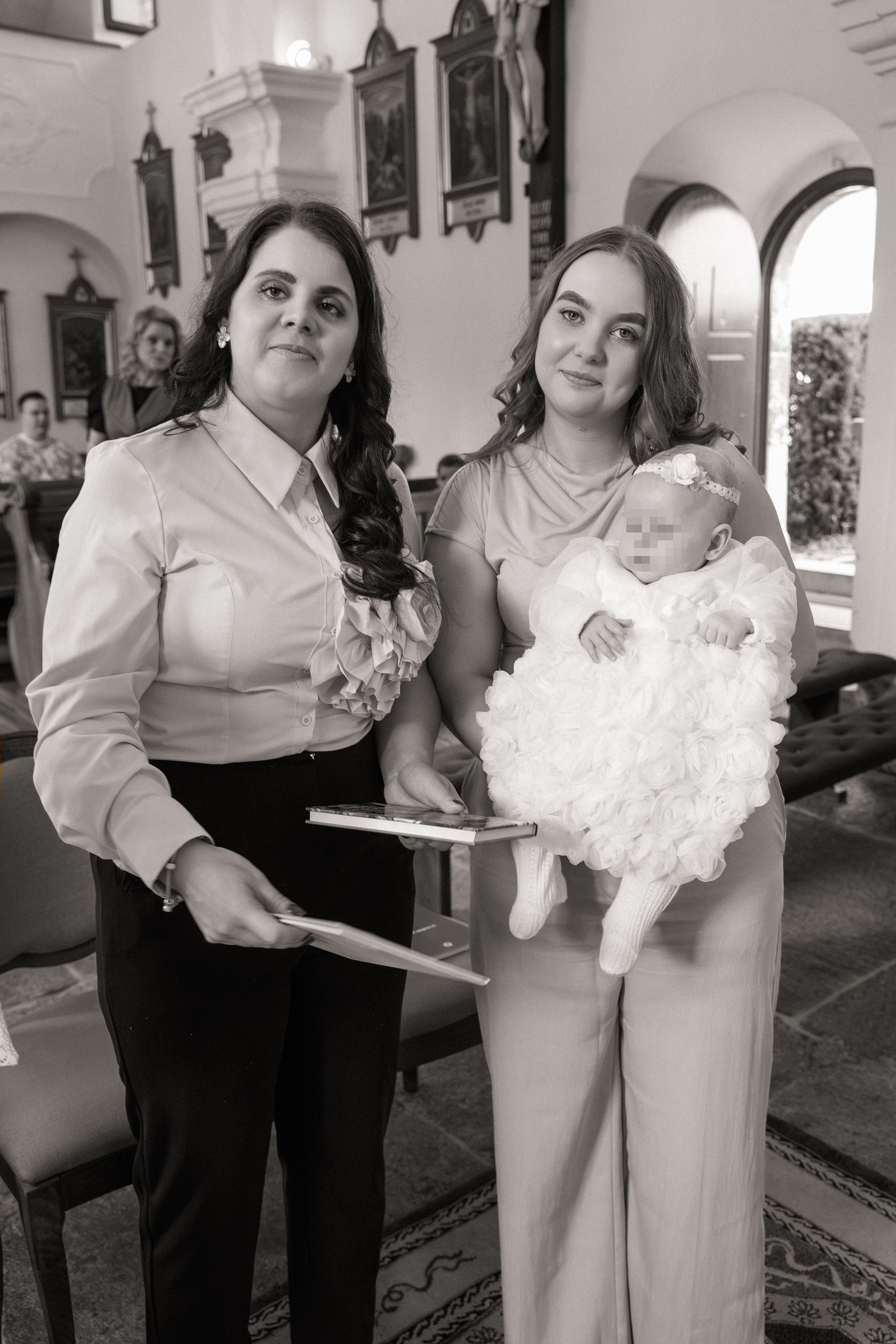 Sveti krst male Mije/Святое крещение малышки Мии. Fotograf Zoja | Fotografiranje krsta, poroke in družine v Sloveniji