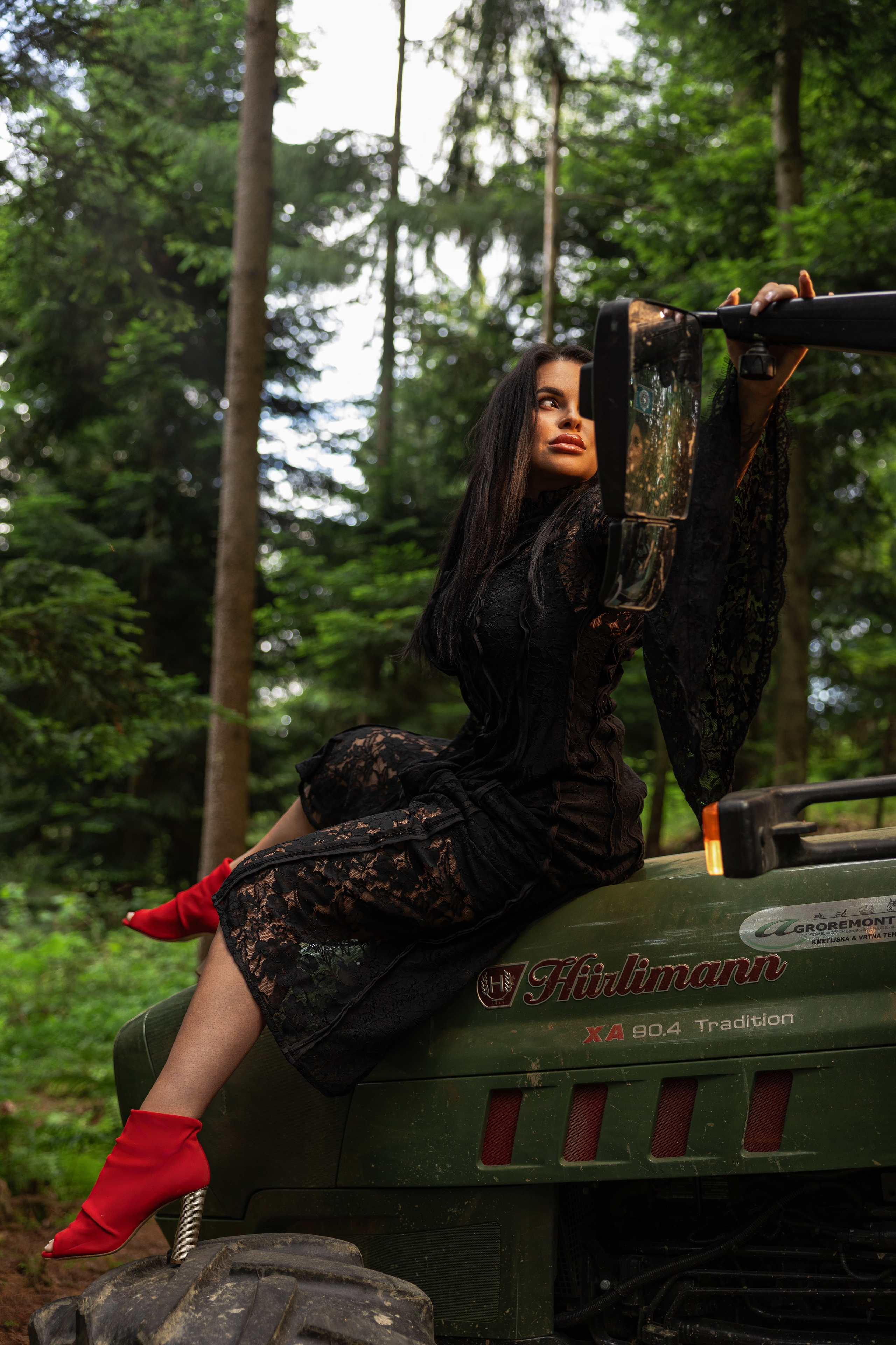 Črna eleganca / Чёрная элегантность. Fotograf Zoja | Fotografiranje krsta, poroke in družine v Sloveniji