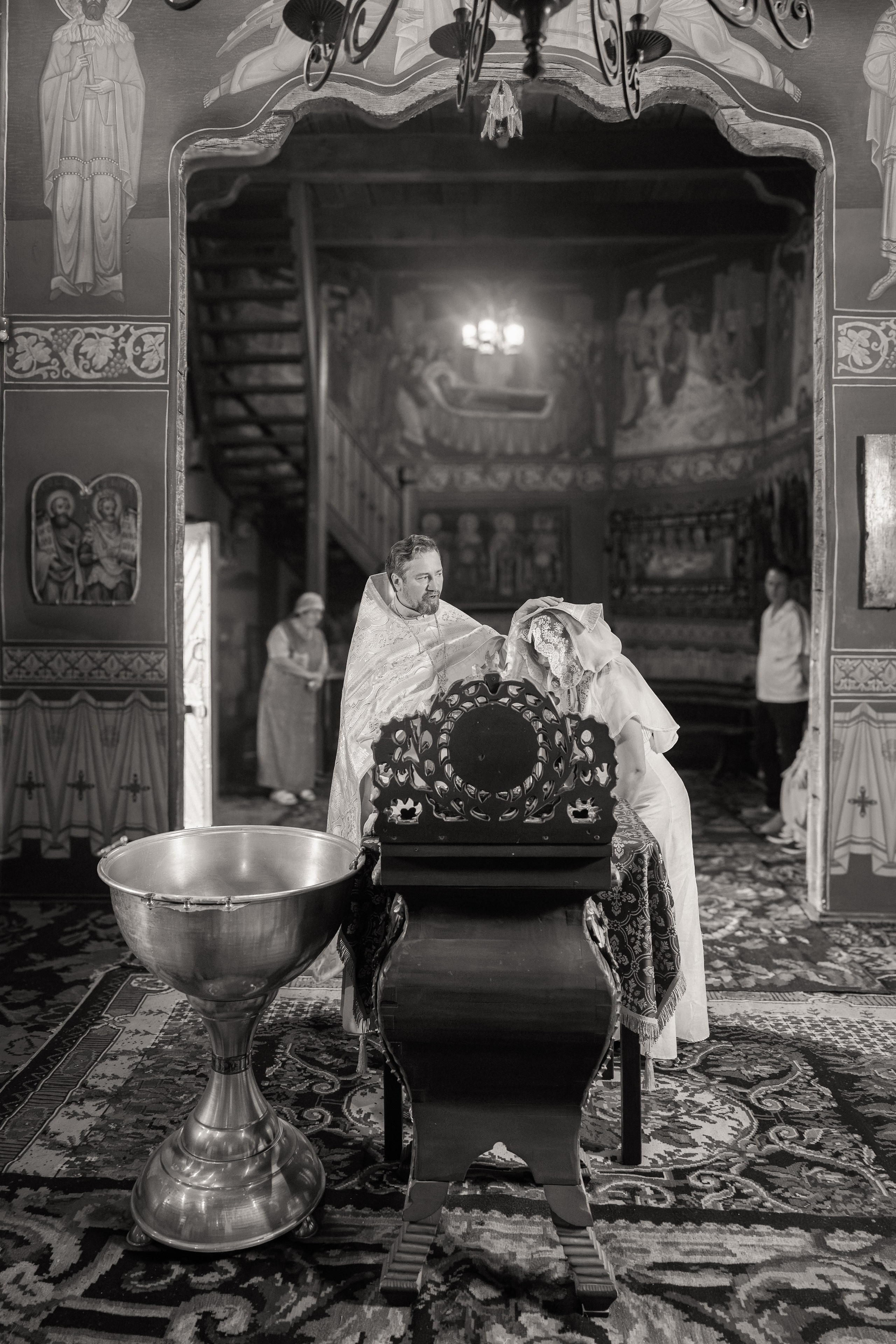 Krst: Anastasija/ Крещение Анастасии. Fotograf Zoja | Fotografiranje krsta, poroke in družine v Sloveniji