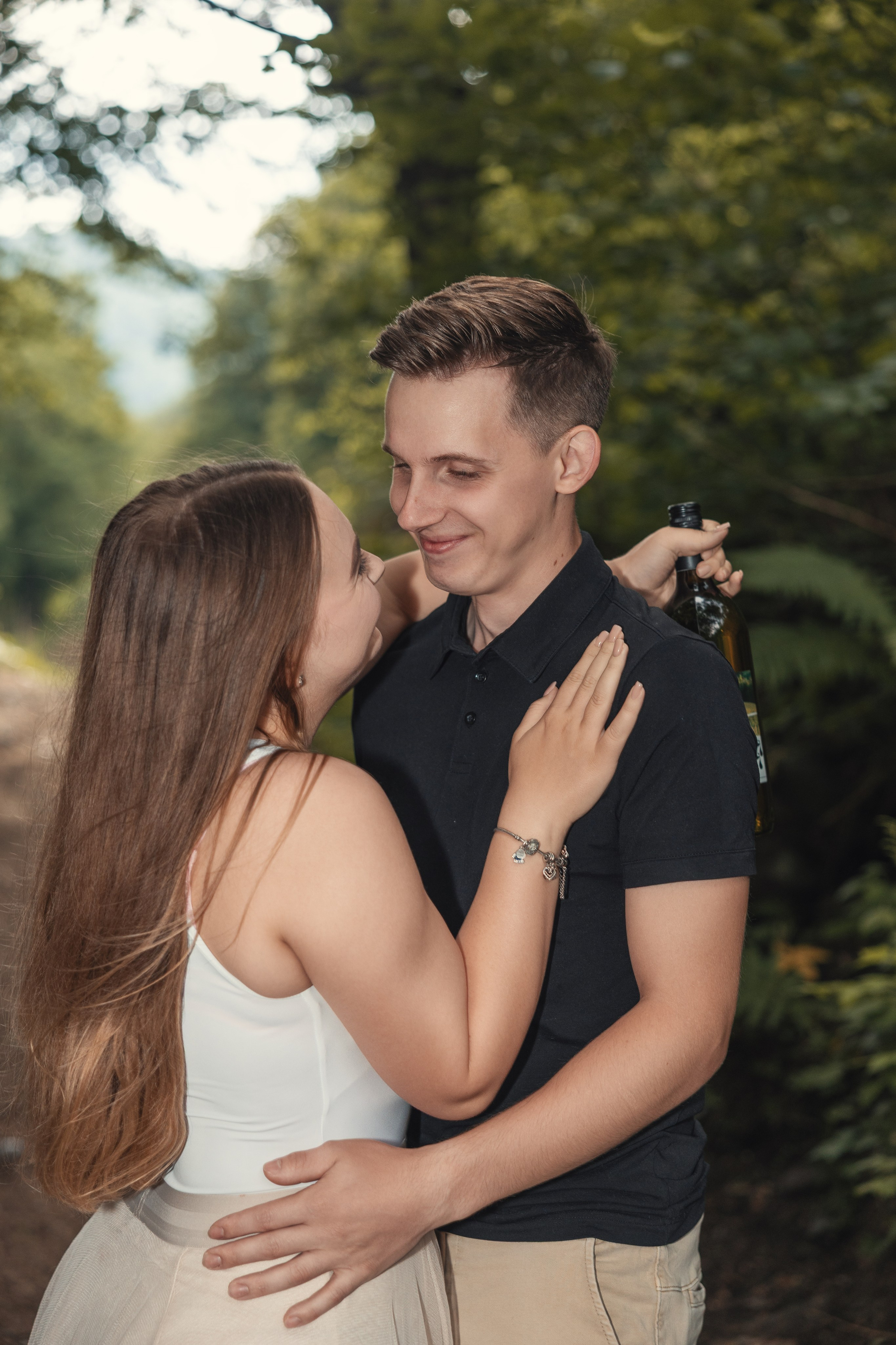ljubezensko fotografiranje na prostem