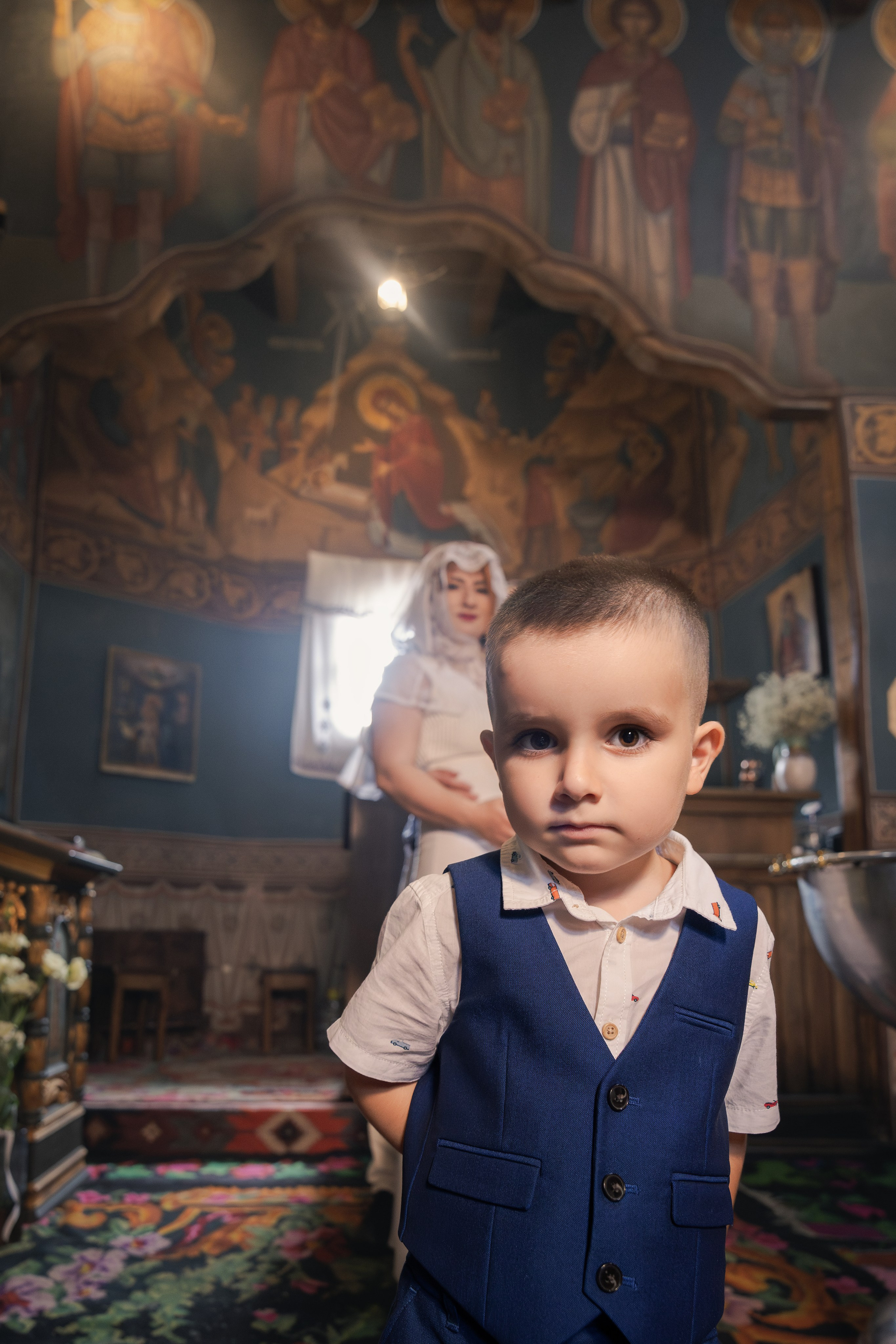 Krst: Anastasija/ Крещение Анастасии. Fotograf Zoja | Fotografiranje krsta, poroke in družine v Sloveniji